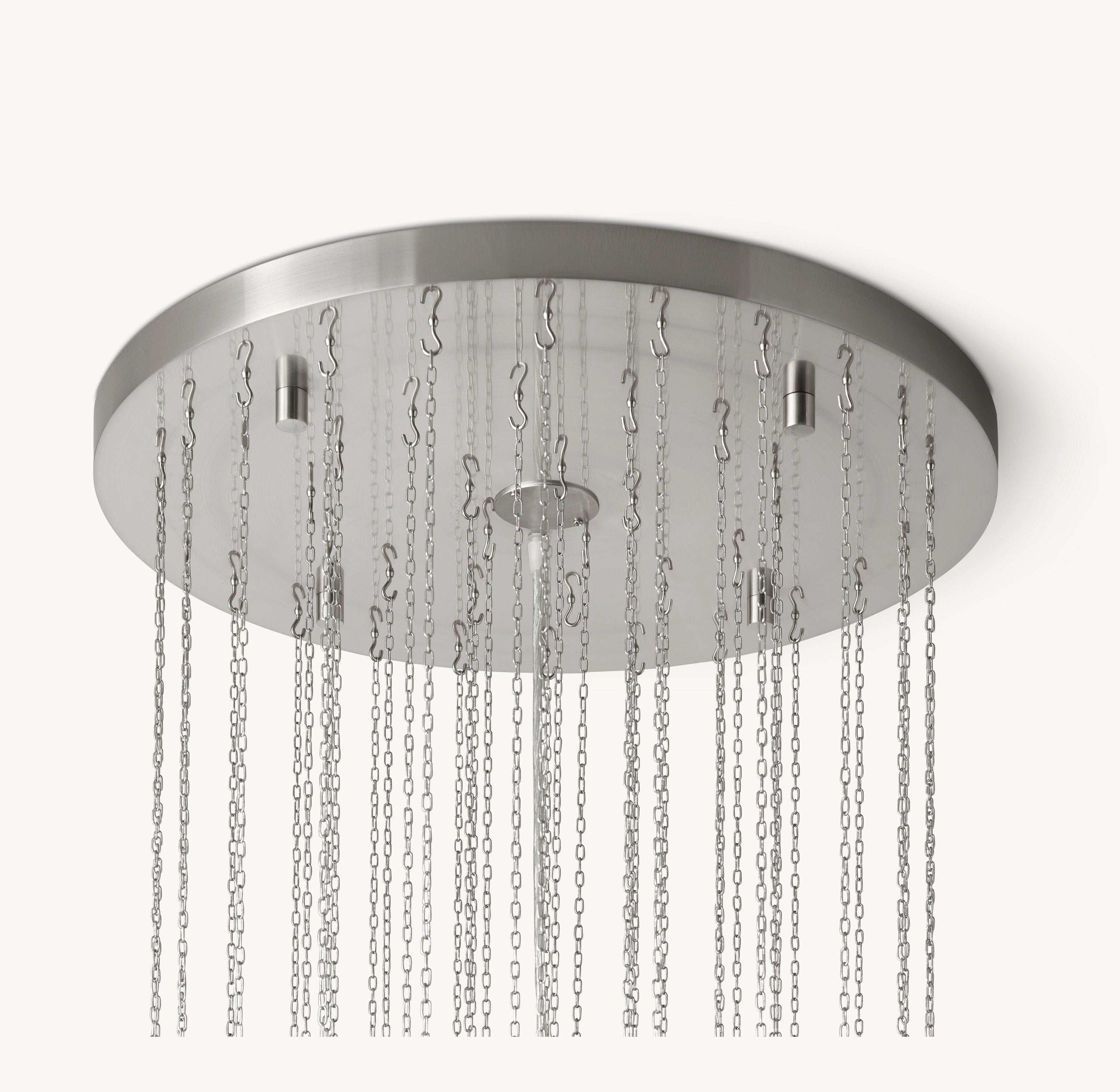 24 Inch Tronchi Murano Glass Tiered Chandelier - Serenella