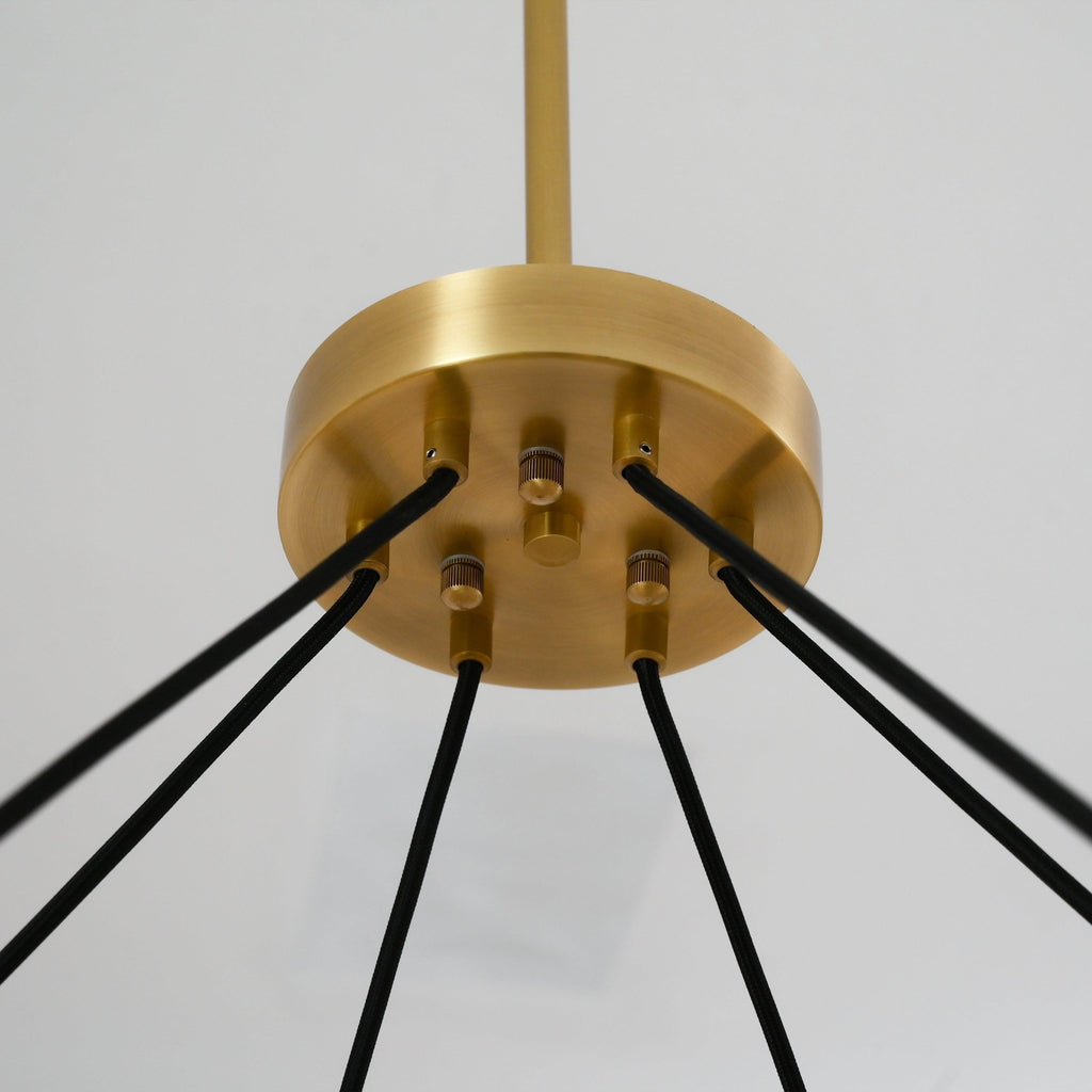 48 Inch Hurricane Candle Ring Chandelier - Pauillac