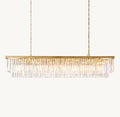 72 Inch Crystal Prism Rectangular Chandelier - Odeon