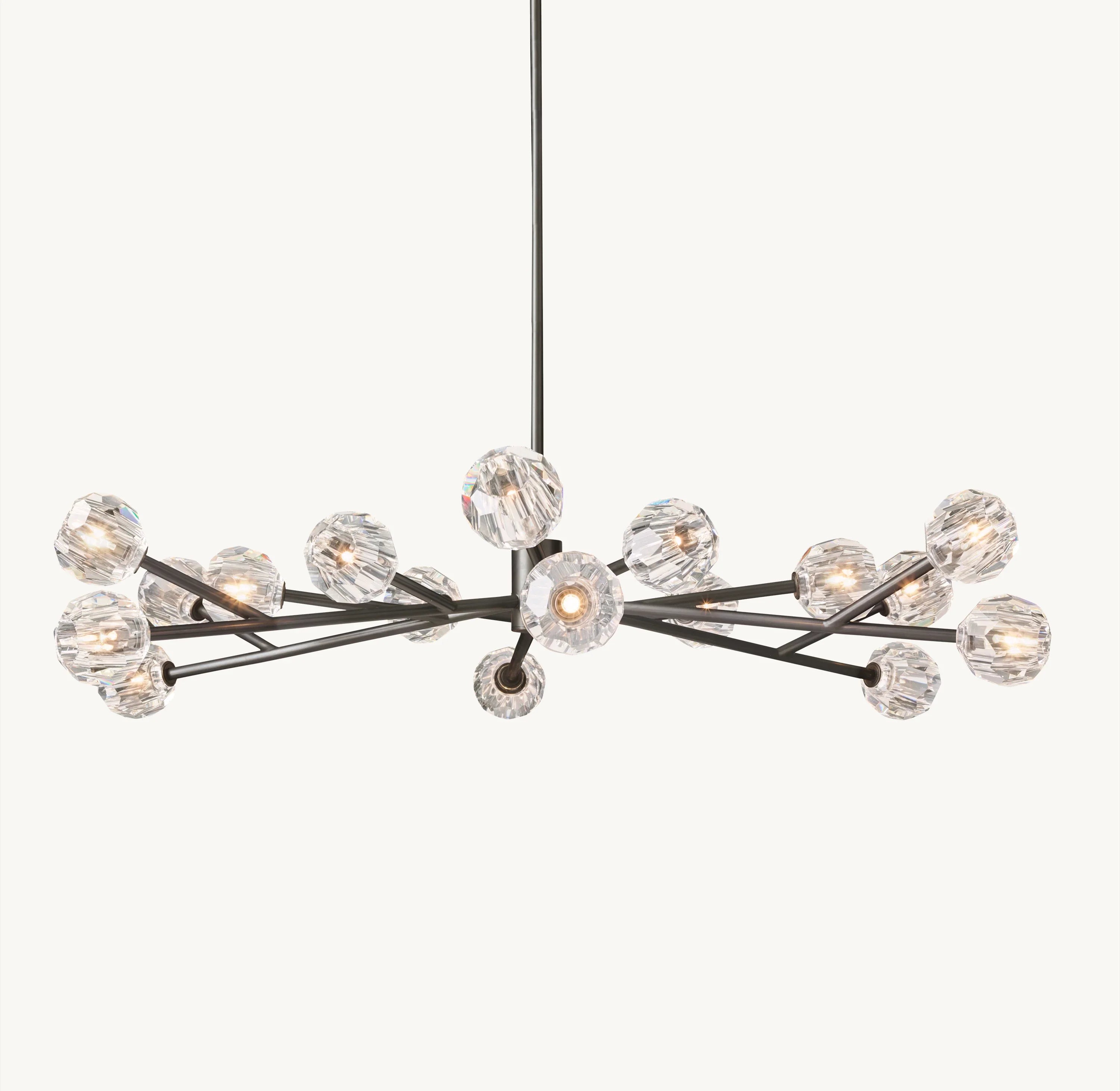 60 Inch Crystal Arm Chandelier – Boule