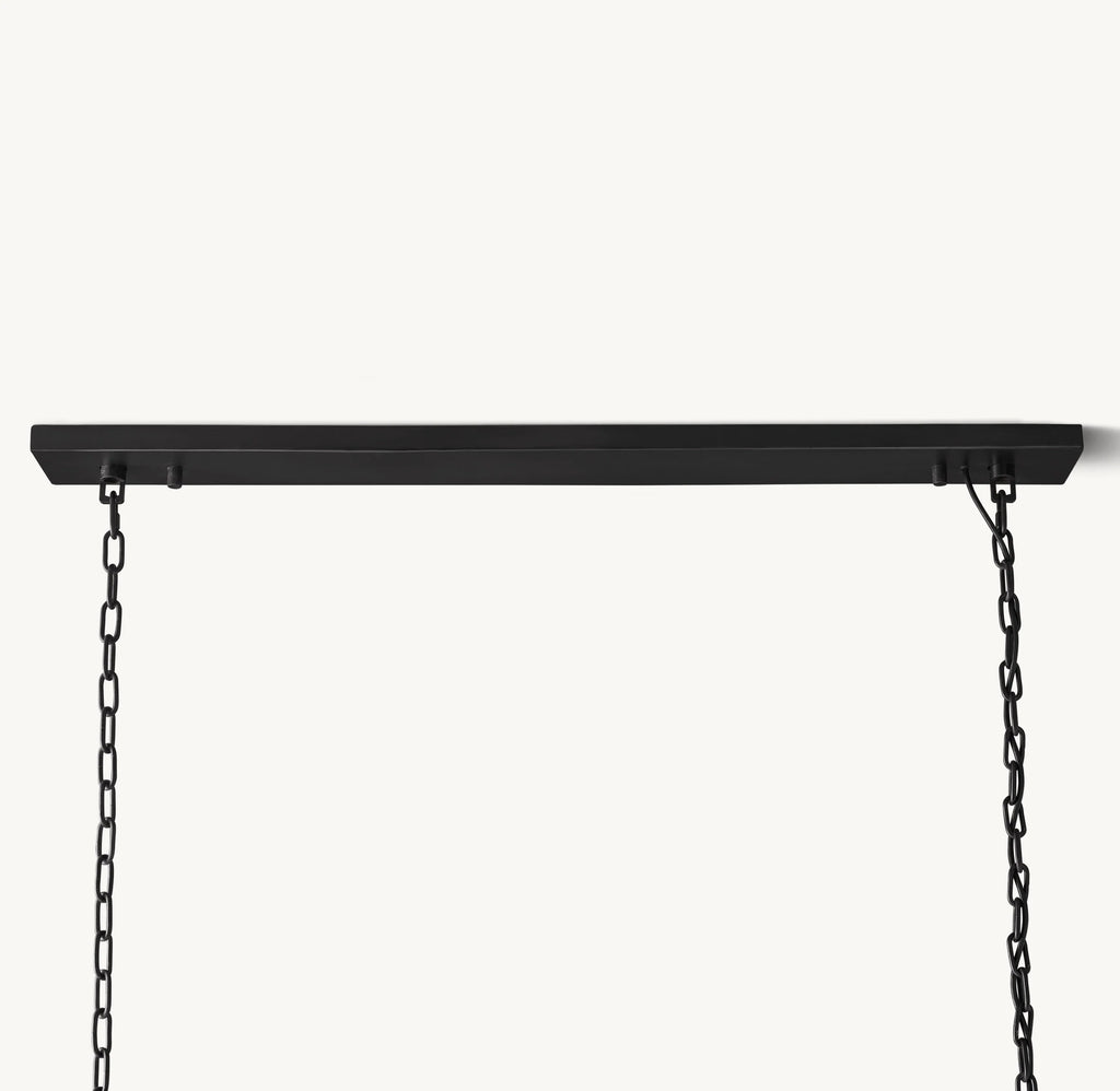 72 Inch Crystal Prism Rectangular Chandelier - Odeon