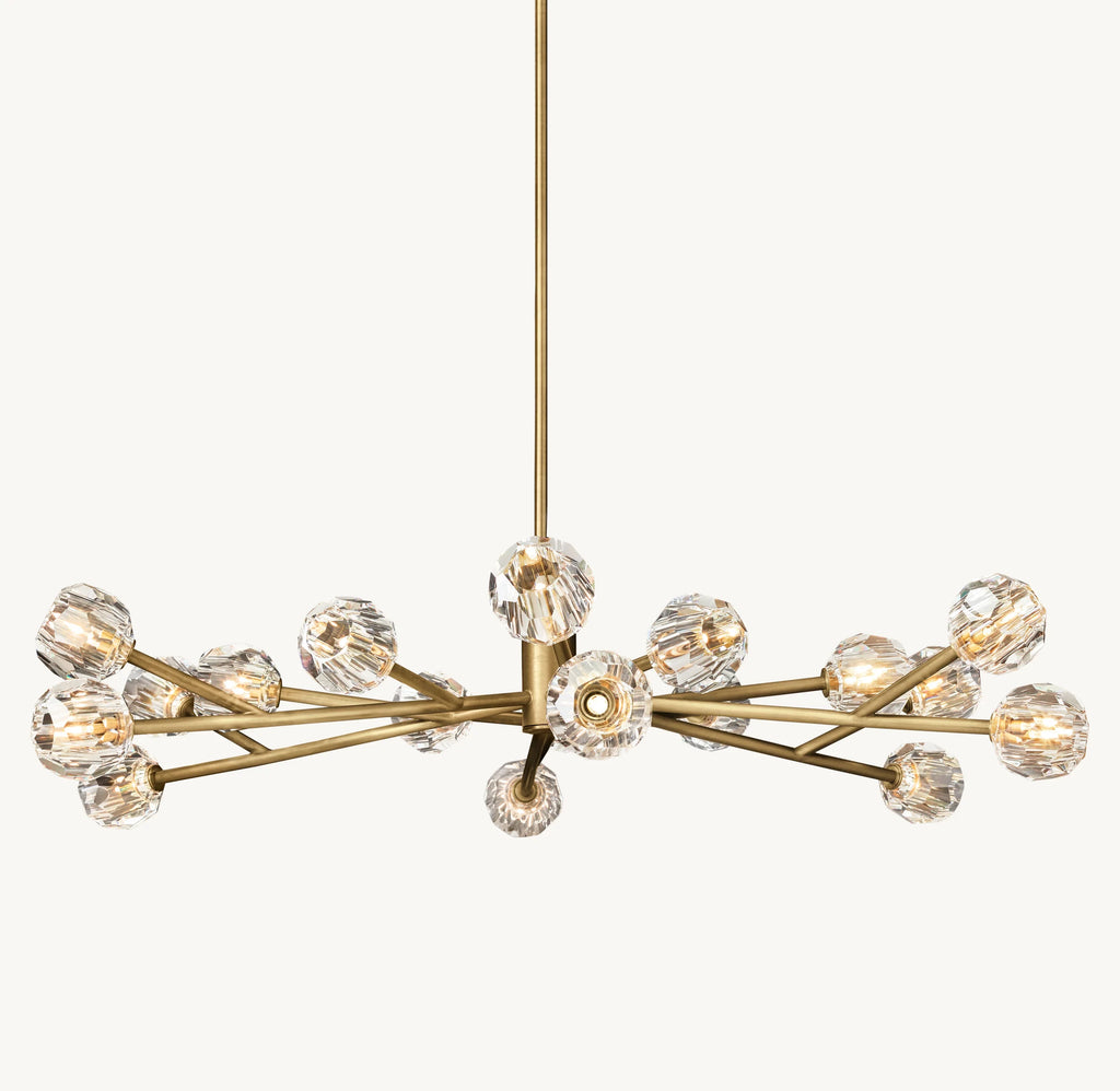 60 Inch Crystal Arm Chandelier – Boule