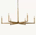 48 Inch Forged Candlestick Chandelier - Thaddeus