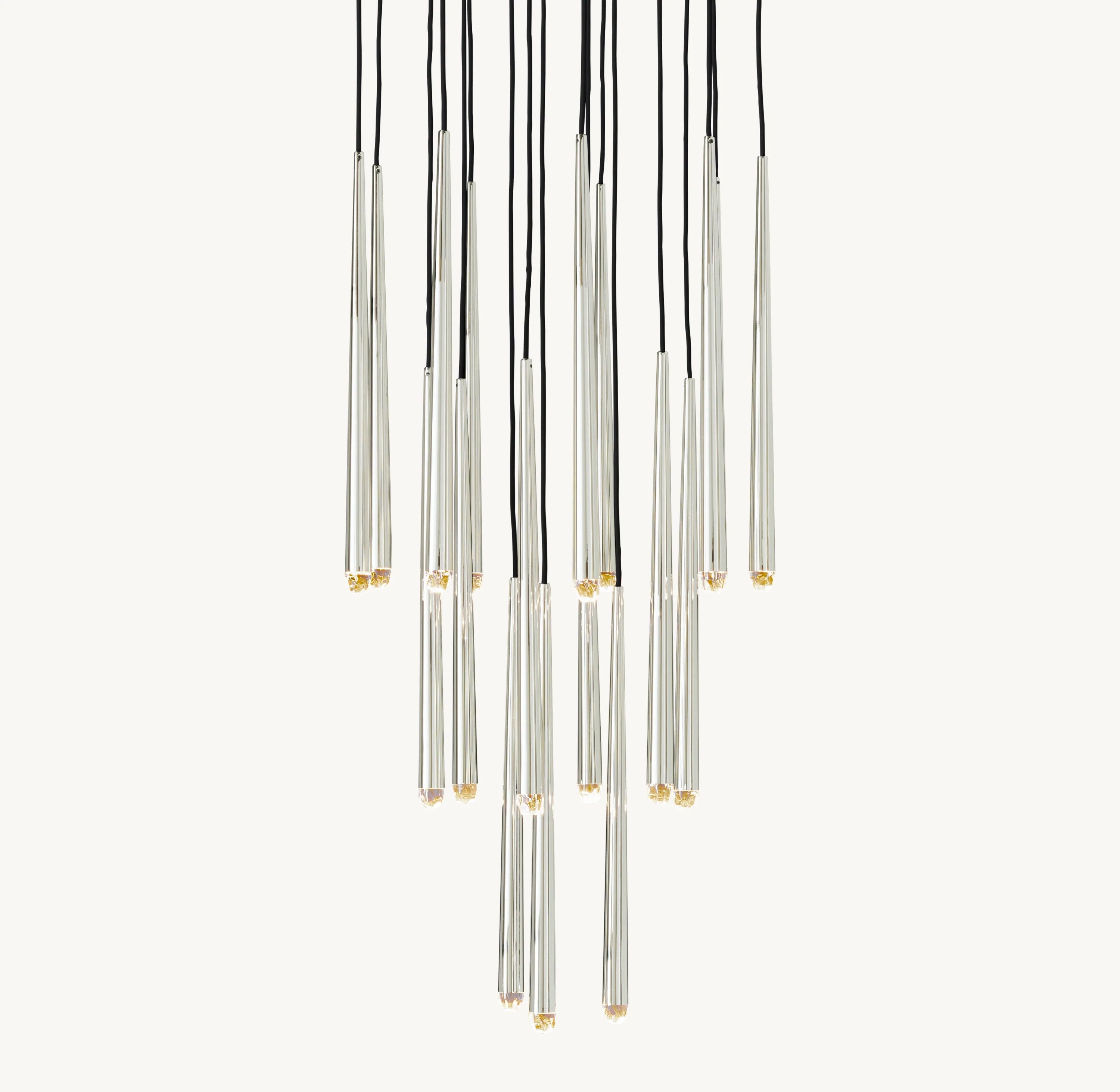 30 Inch Pin Cascading Round Chandelier - Aquitaine