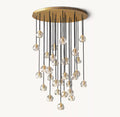 40 Inch Crystal Cluster Chandelier – Boule