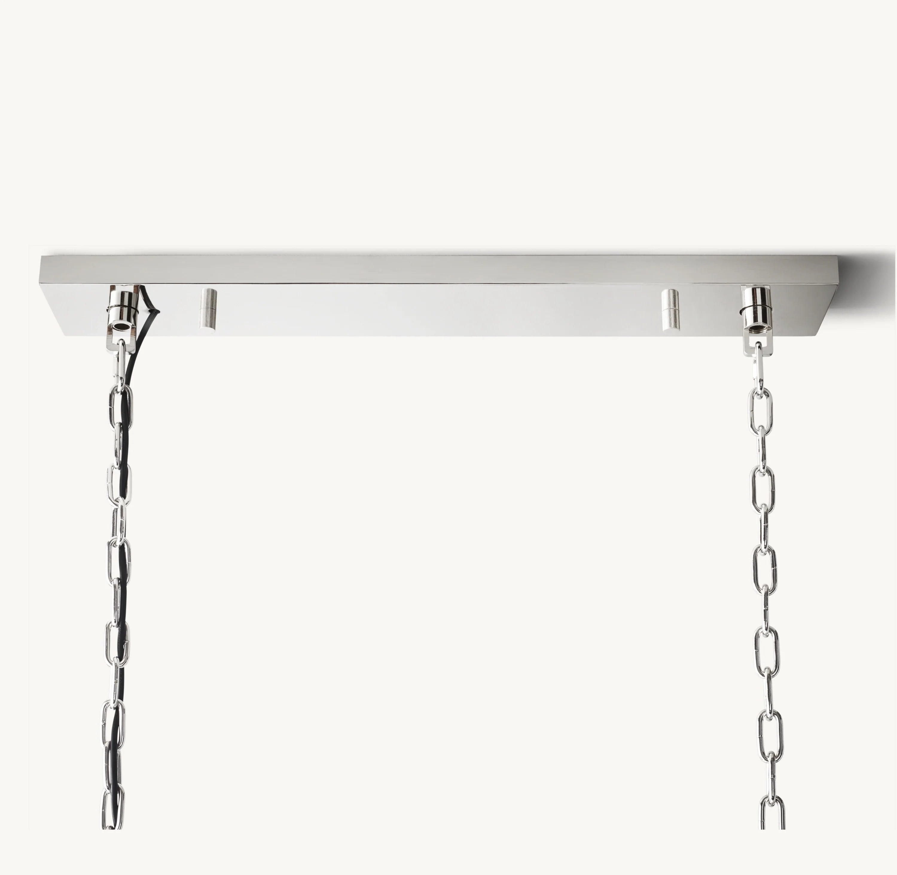 60 Inch Crystal Prism Rectangular Chandelier - Rhys
