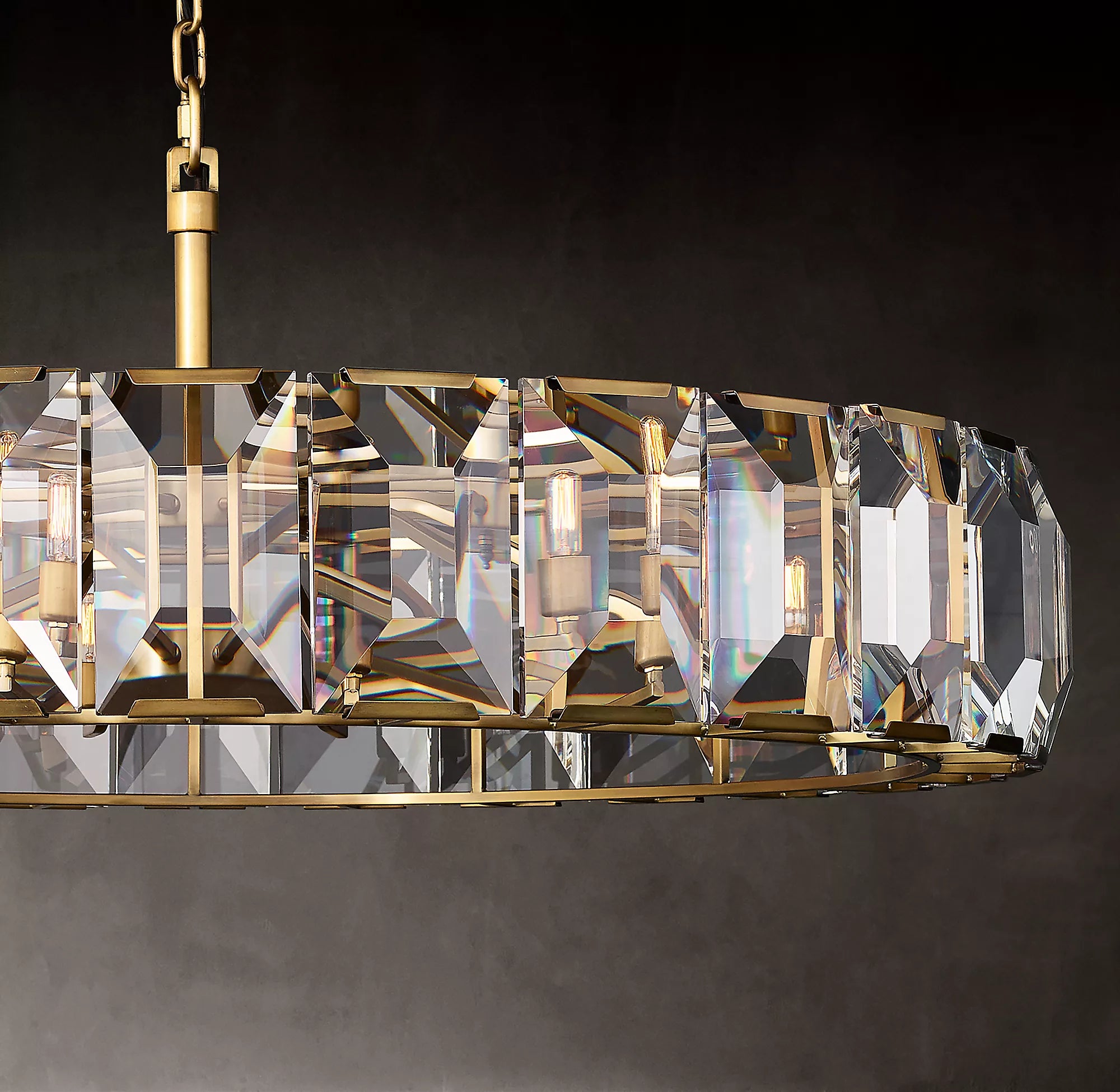 60 Inch Crystal Round Chandelier  – Harlow