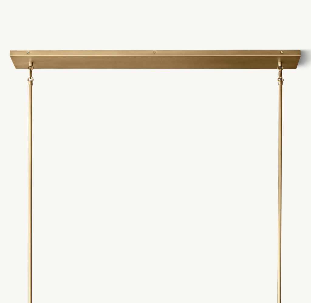 66 Inch Candle Linear Chandelier - Fontanelle
