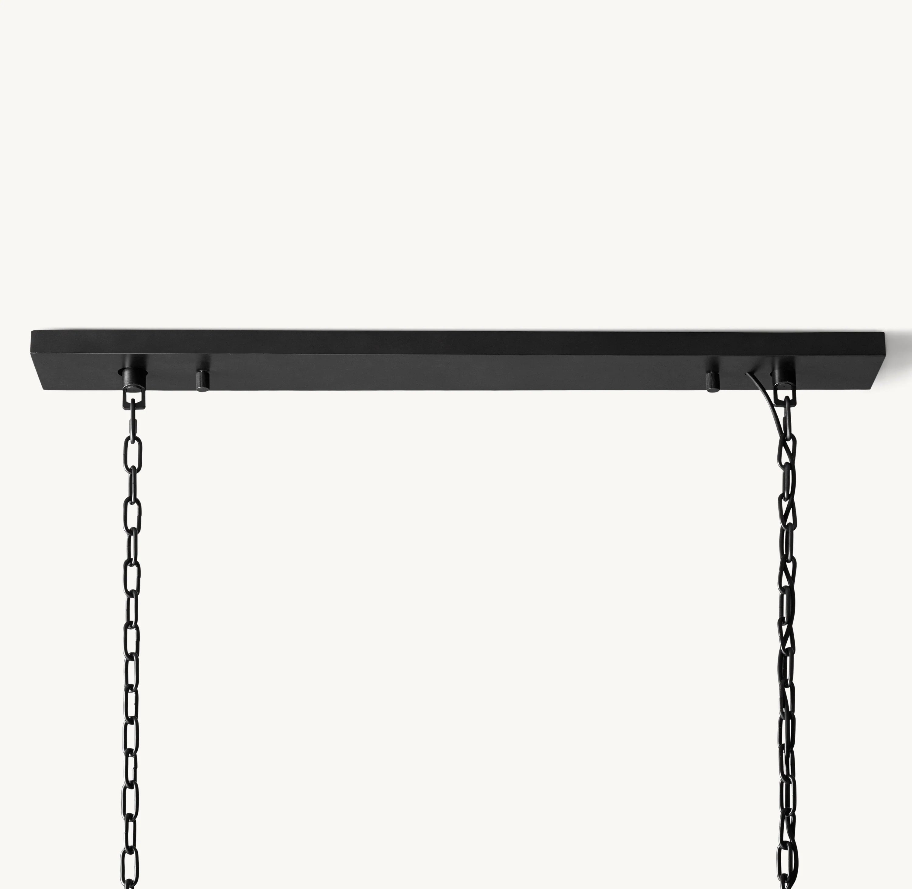 60 Inch Crystal Prism Rectangular Chandelier - Rhys