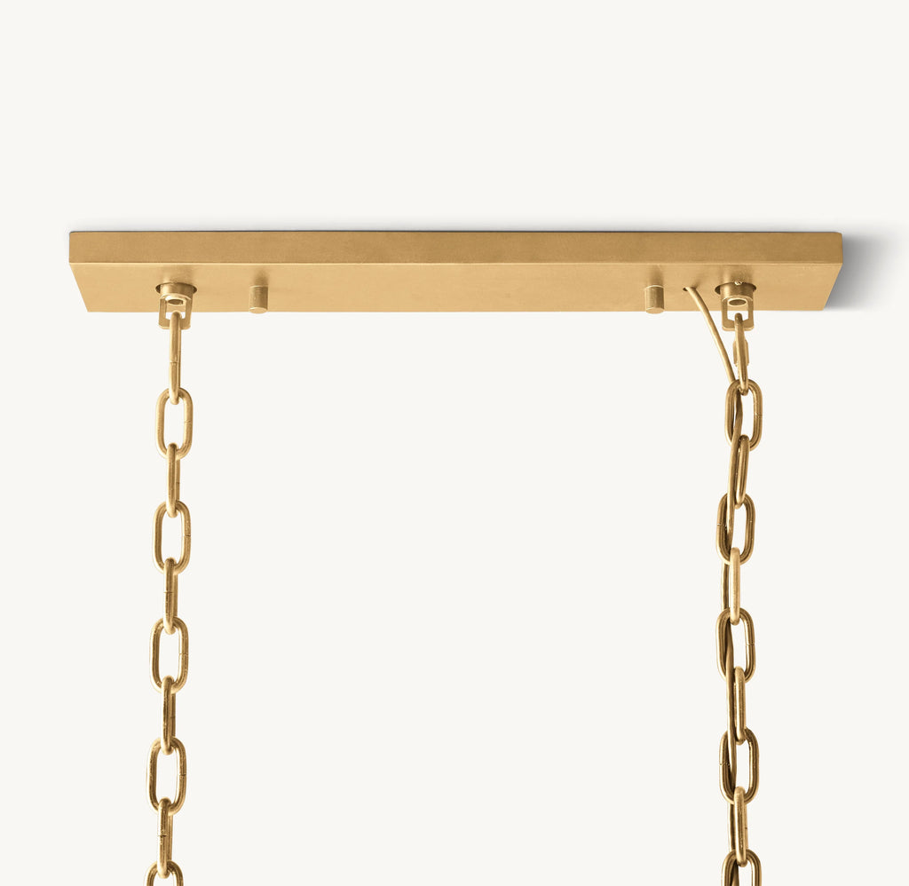 42 Inch Crystal Rectangular Chandelier – Harlow