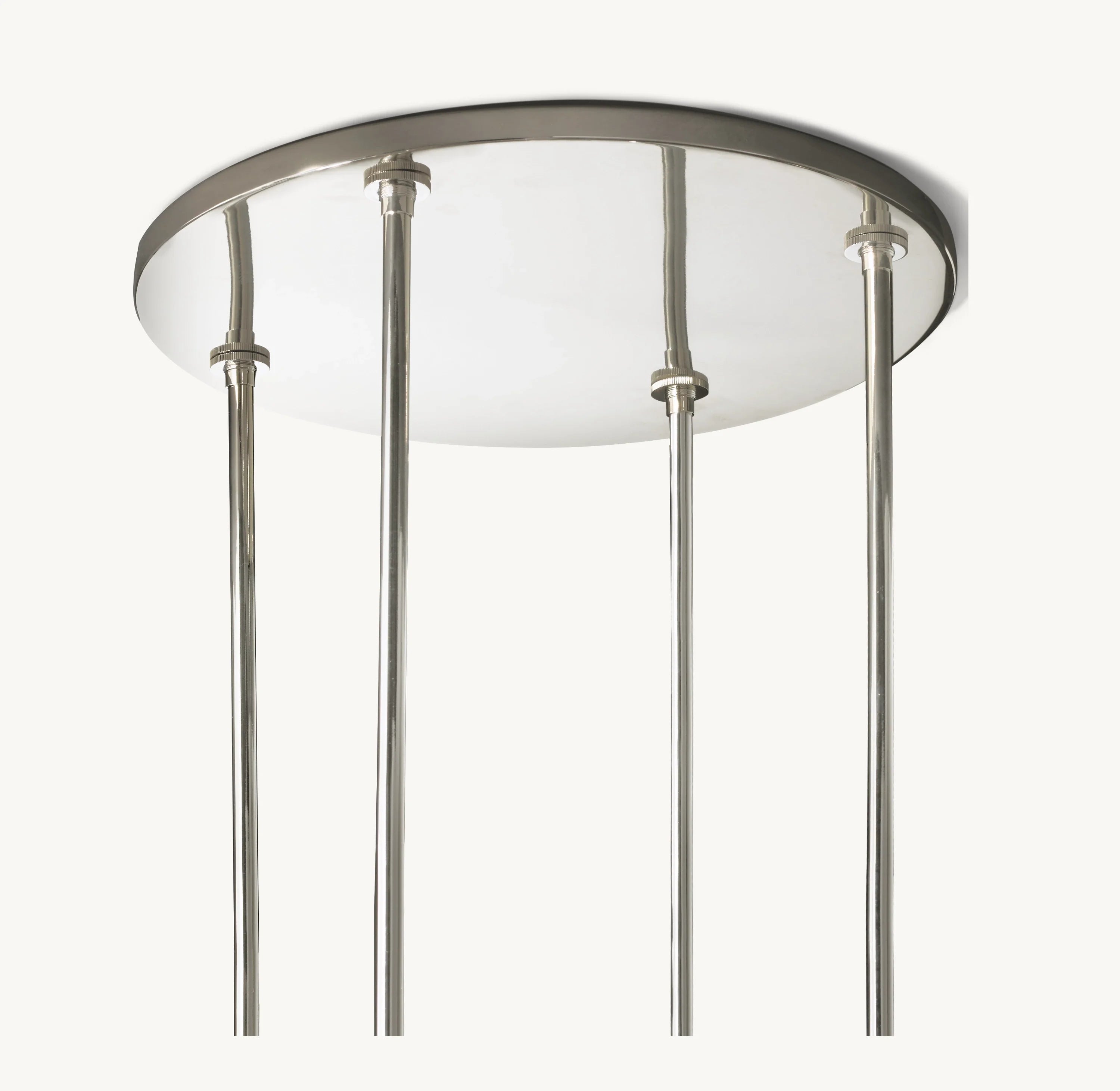 60 Inch Cylindrical Glass Candle Round Chandelier - Ravelle