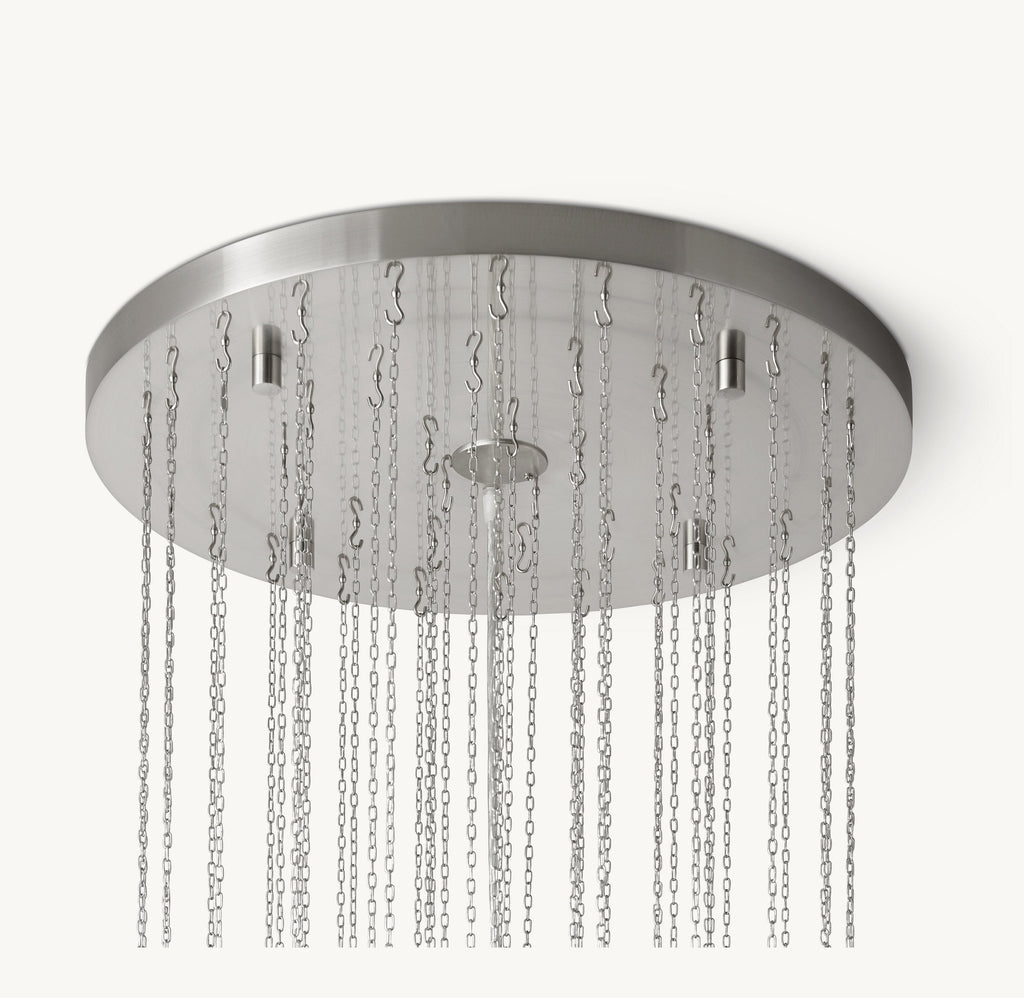 29 Inch Tronchi Murano Glass Tiered Chandelier - Serenella
