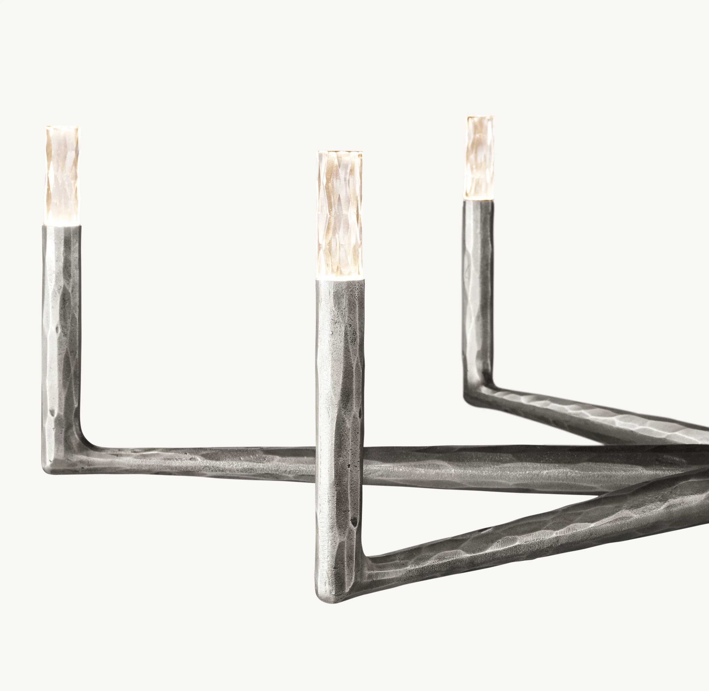 48 Inch Forged Candlestick Chandelier - Thaddeus
