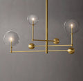 46 Inch Sputnik Globe Glass Chandelier - Mobile