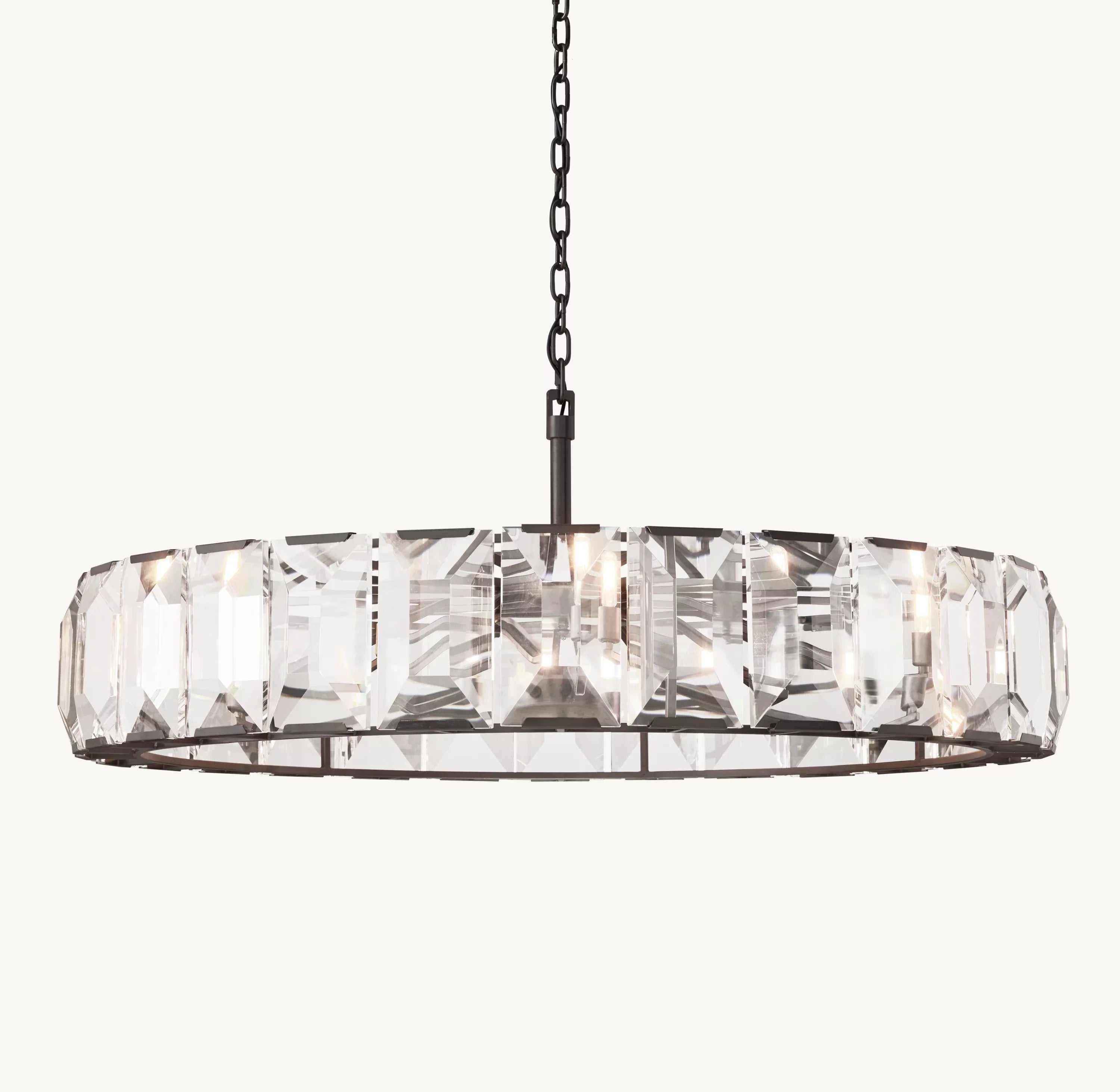 60 Inch Crystal Round Chandelier  – Harlow