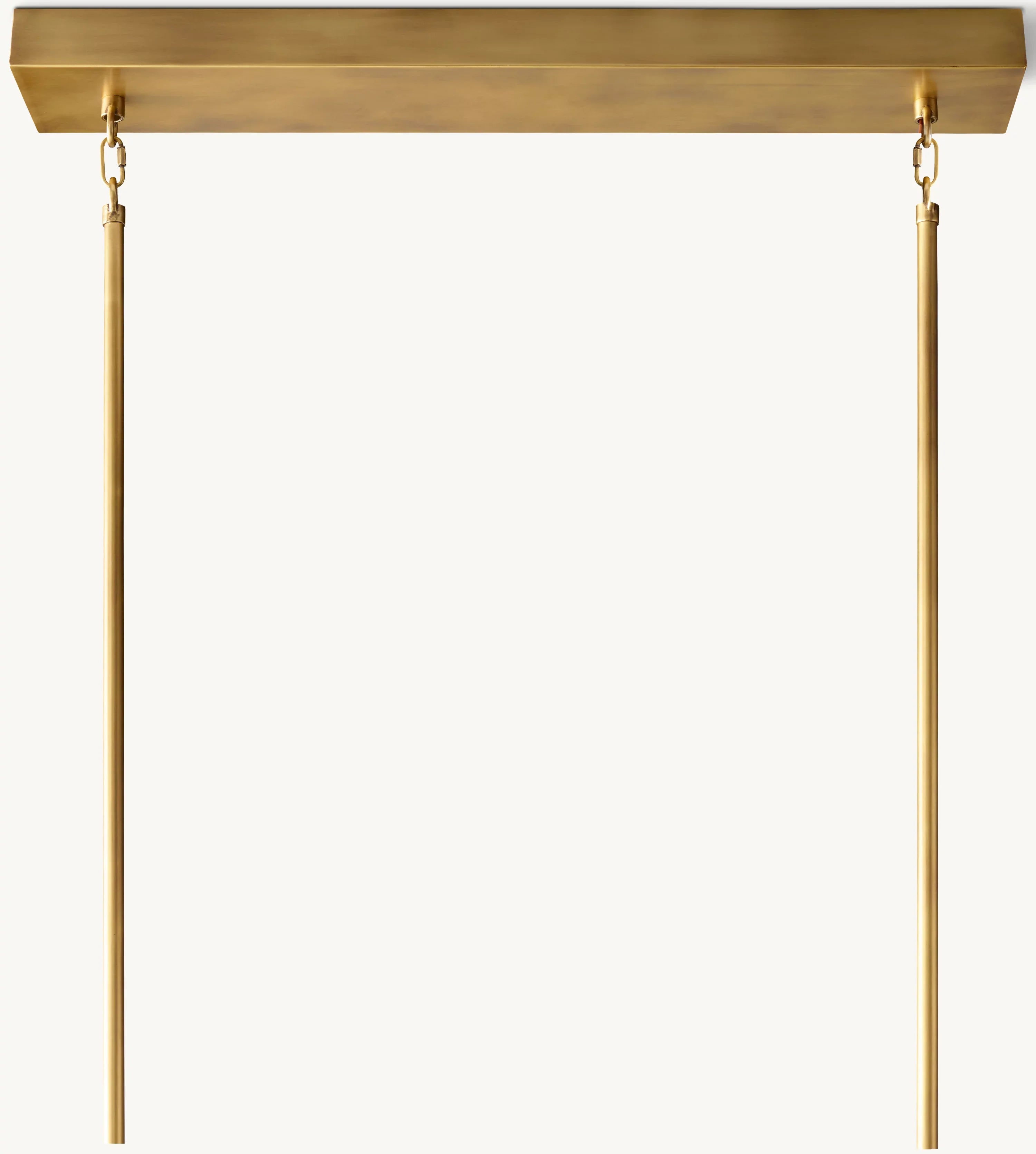 54 Inch Hexagonal Crystal Linear Chandelier – Arcachon