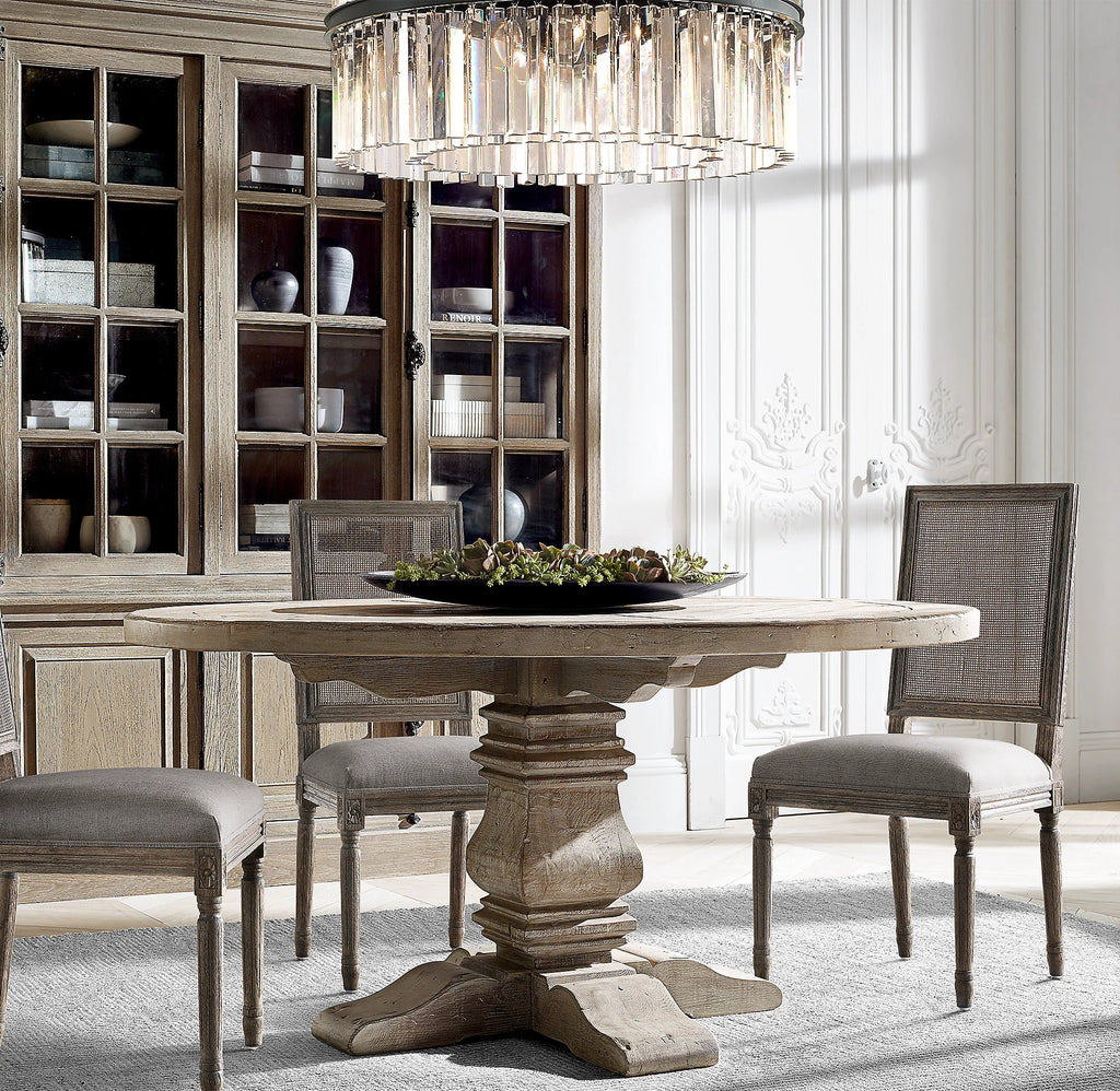 32 Inch Crystal Prism Round Chandelier - Rhys