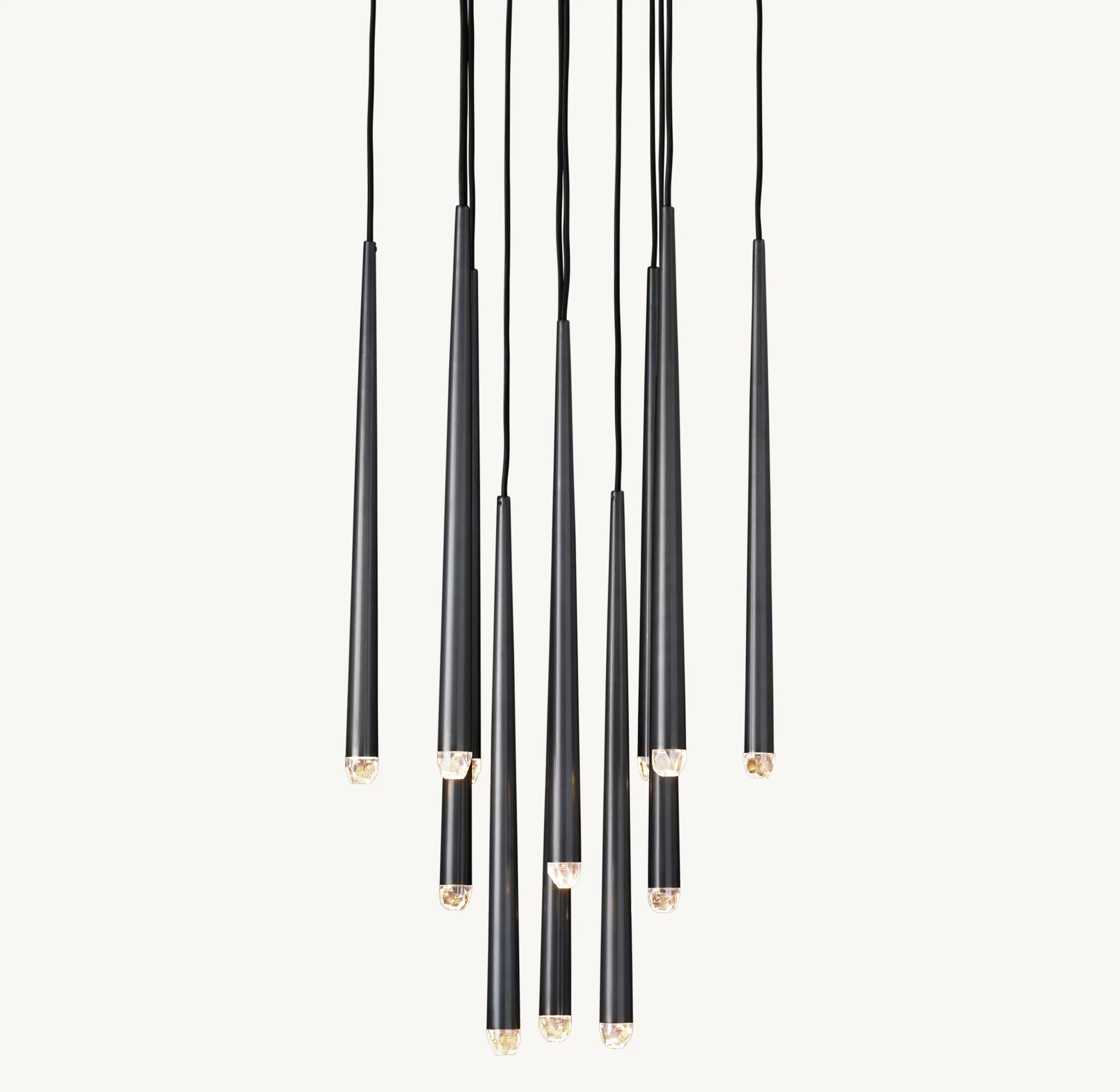 24 Inch Pin Cascading Round Chandelier - Aquitaine