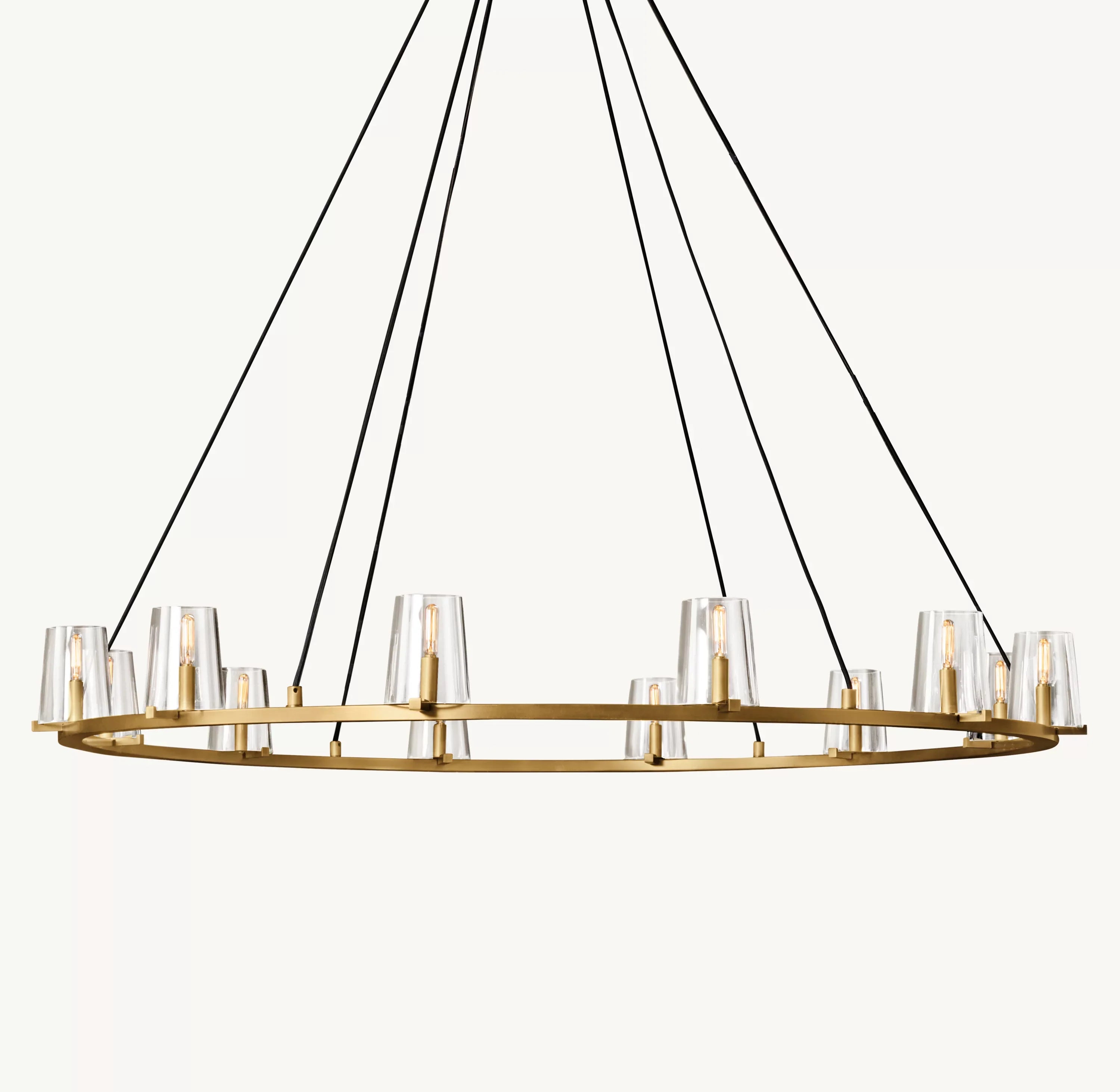 60 Inch Hurricane Candle Ring Chandelier - Pauillac