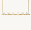 60 Inch Hurricane Candle Linear Chandelier - Pauillac