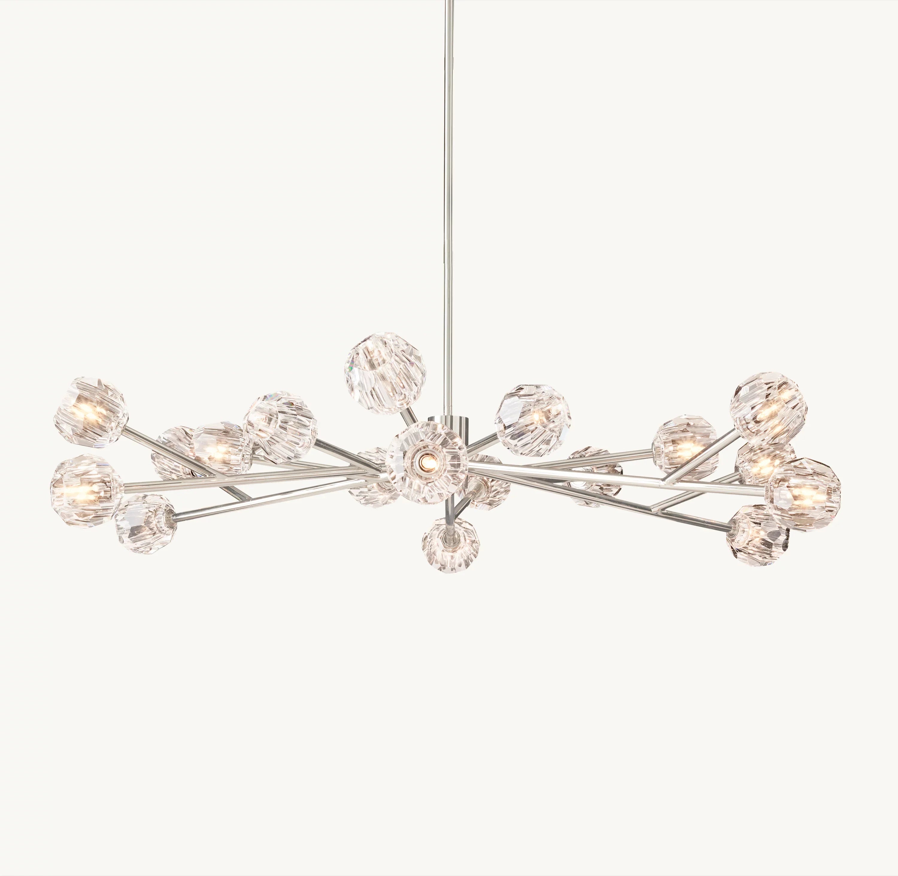 60 Inch Crystal Arm Chandelier – Boule
