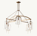 61 Inch Bell Glass Chandelier - Fulcrum