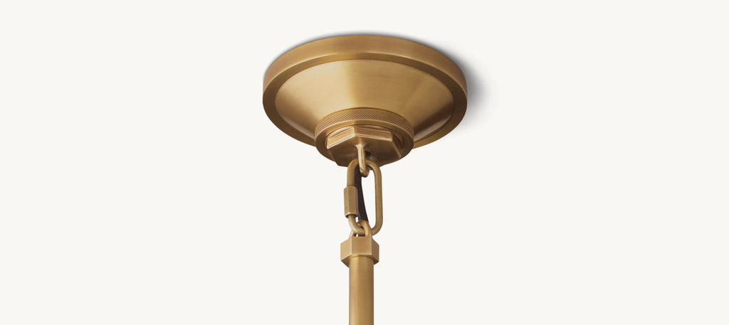 7 Inch Clear Glass Short Cylinder Pendant Light - Machinist