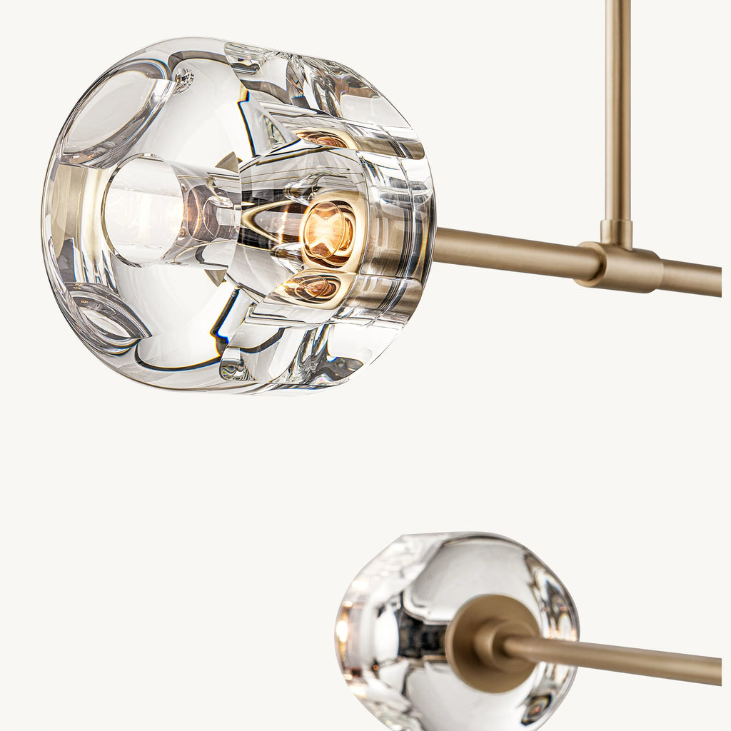 48 Inch Mobile Crystal Chandelier - Demaret