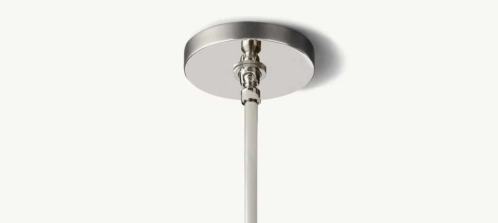 8 Inch Cylindrical Glass Pendant Light - Ravelle