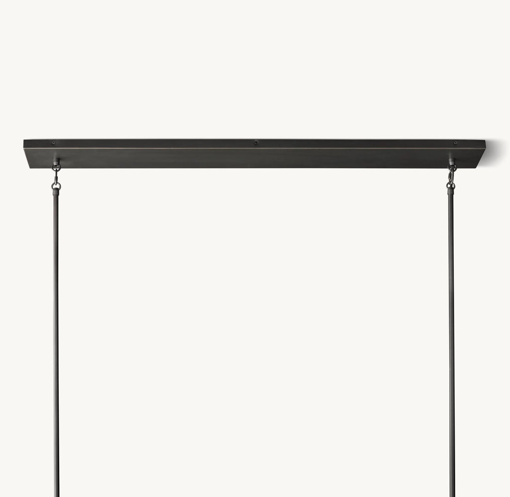 54 Inch Candle Linear Chandelier - Fontanelle