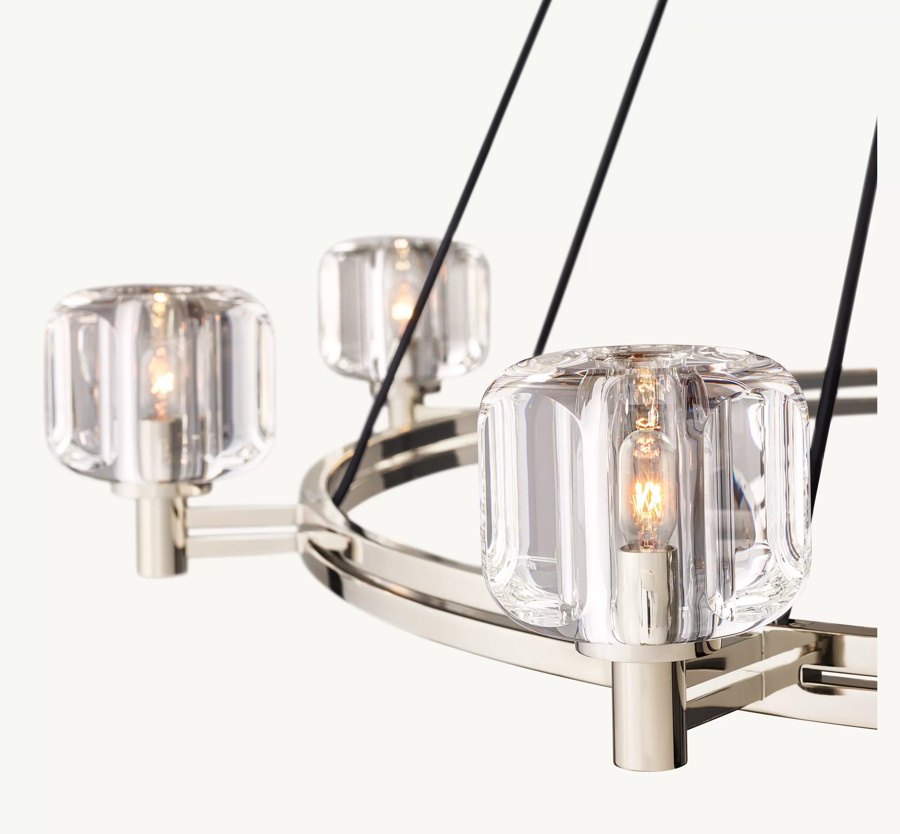 60 Inch Crystal Round Candle Chandelier - Demaret