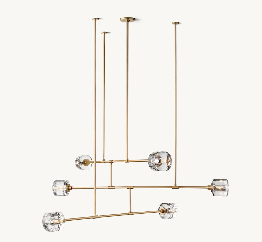62 Inch Mobile Crystal Chandelier - Demaret