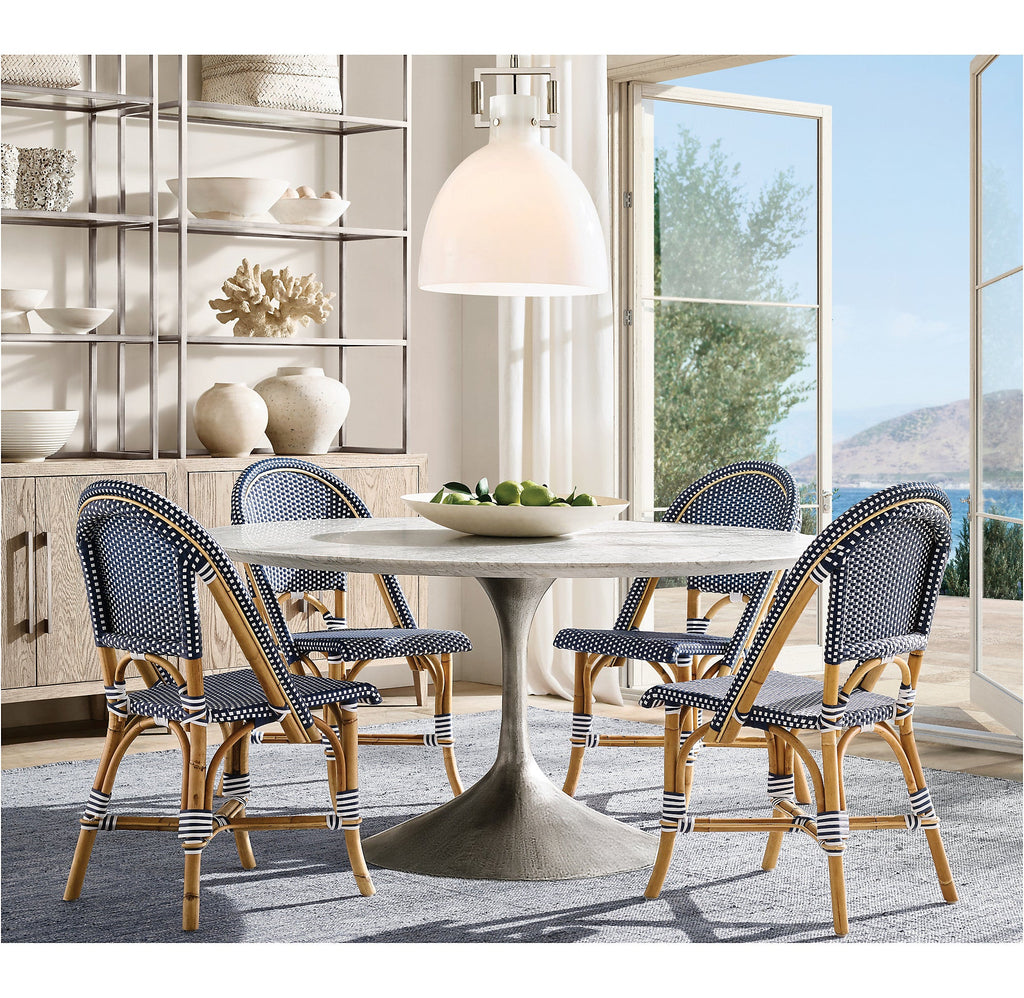 18 Inch Milk Glass Dome Pendant Light - Machinist