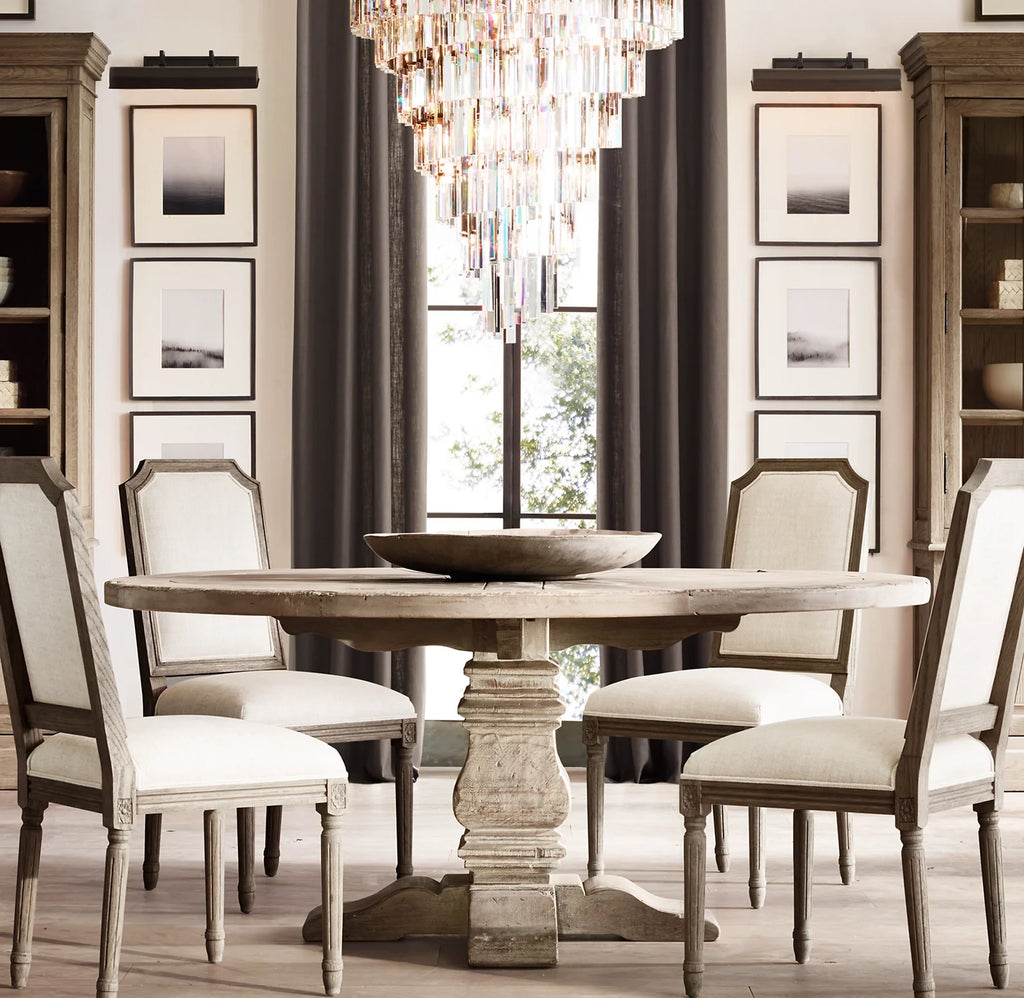 36 Inch Crystal Prism Cascading Chandelier - Helix