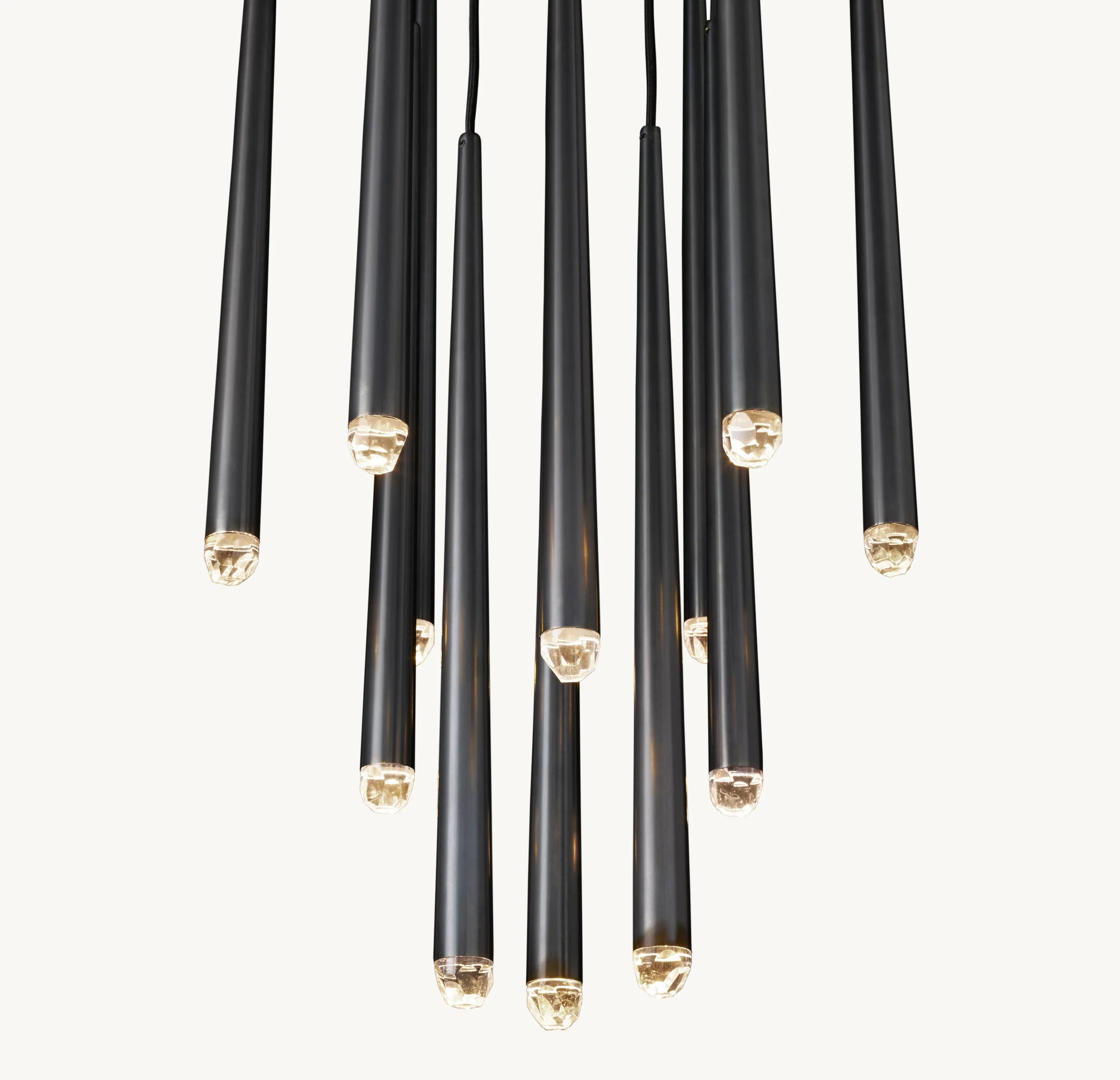 24 Inch Pin Cascading Round Chandelier - Aquitaine