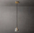 7 Inch Crystal Pendant Light - Hemisphere