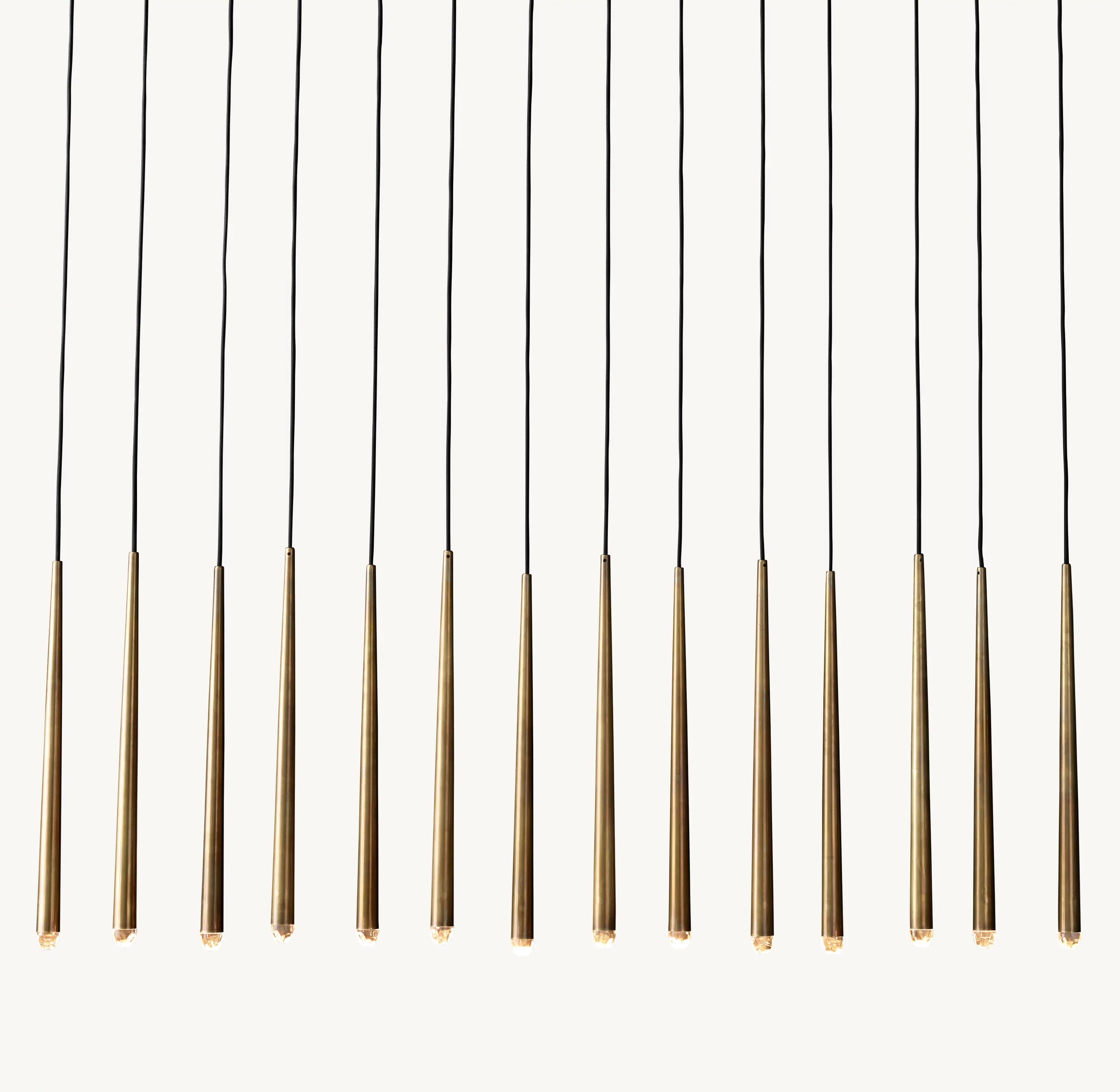 72 Inch Pin Linear Chandelier - Aquitaine