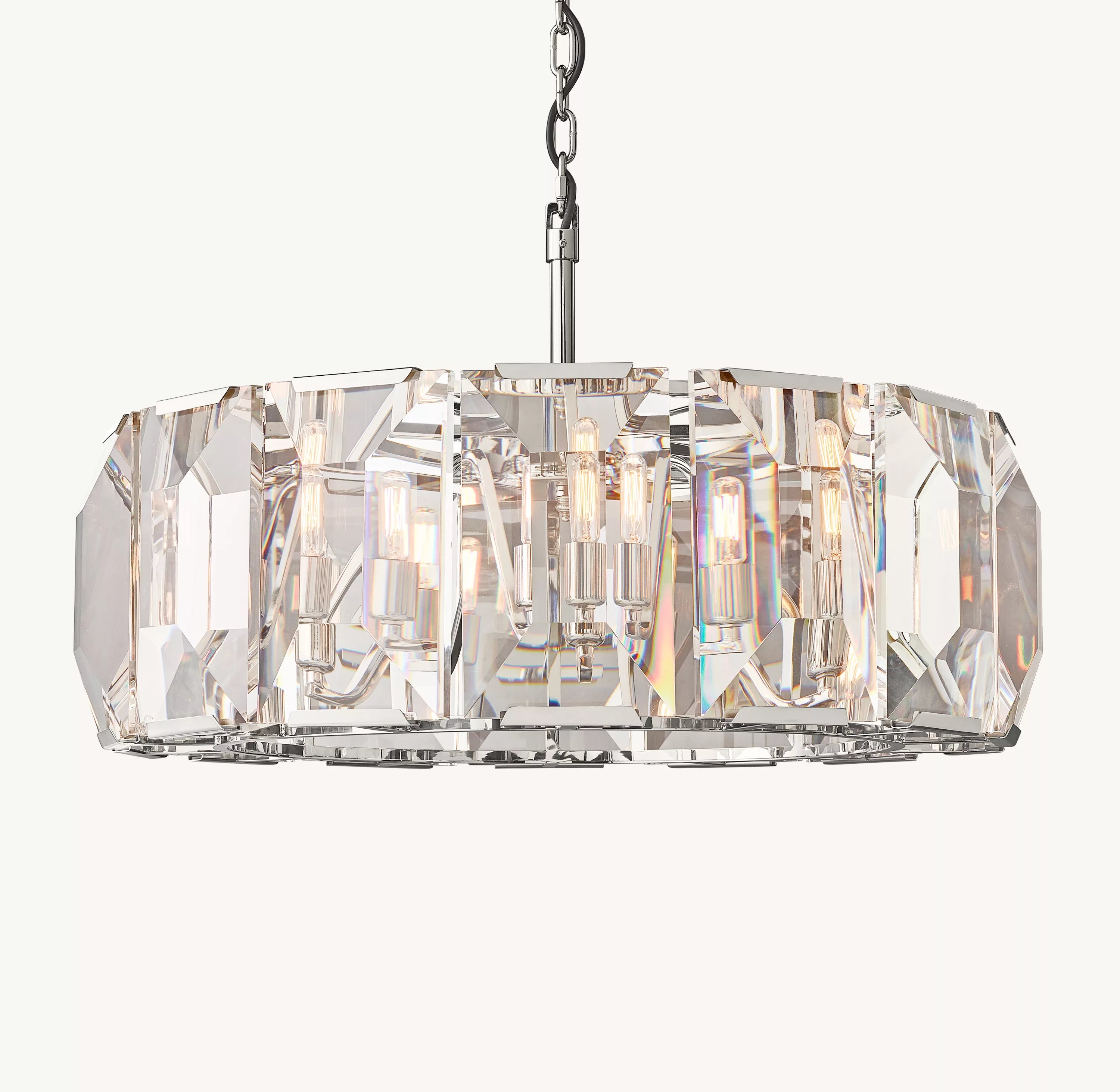 31 Inch Crystal Round Chandelier  – Harlow