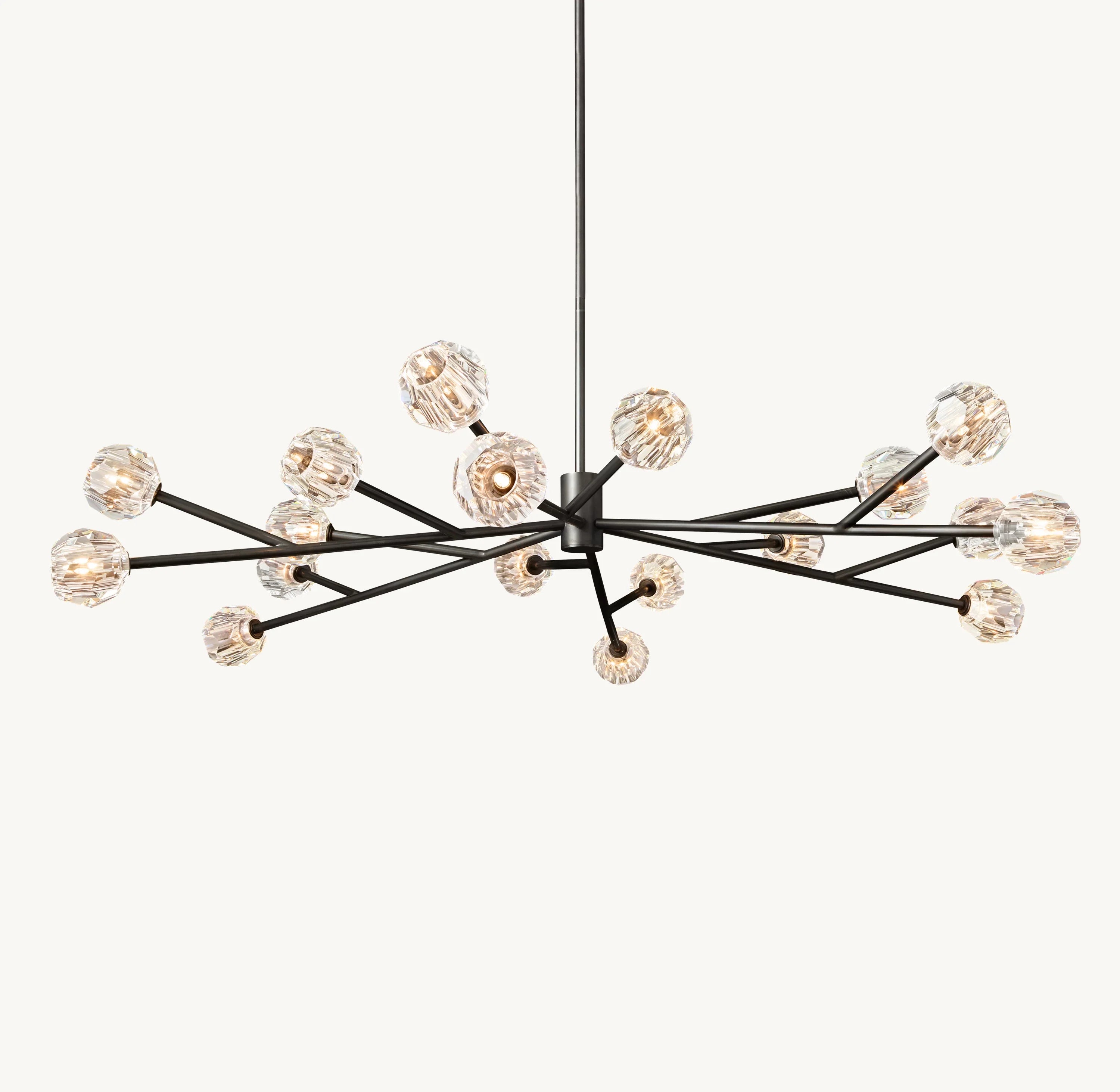 72 Inch Crystal Arm Chandelier – Boule