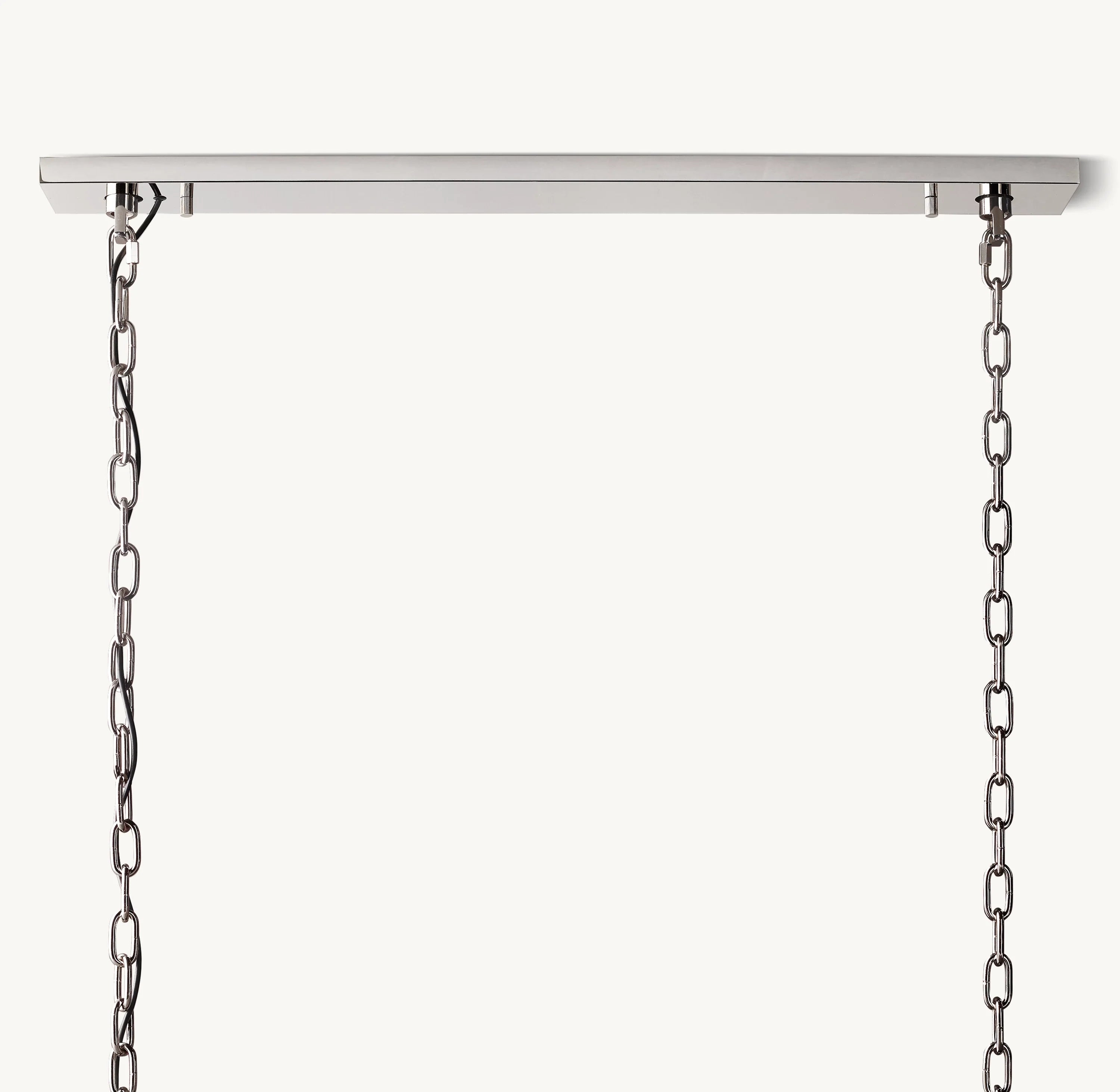 74 Inch Alabaster Rectangular Chandelier – Harlow