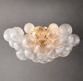 25 Inch Glass bubble Flush Mount Ceiling Light- Talia