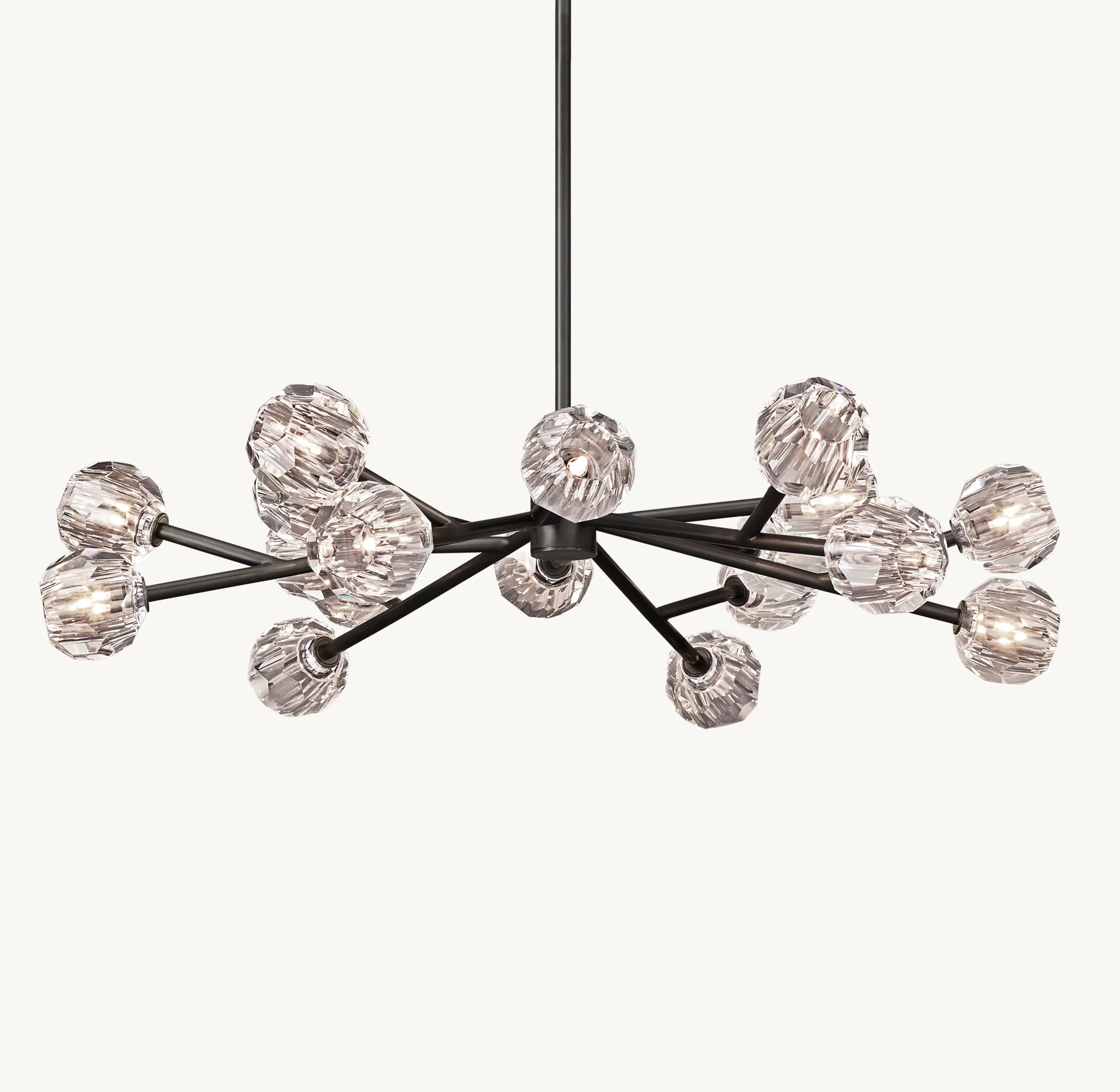 48 Inch Crystal Arm Chandelier – Boule
