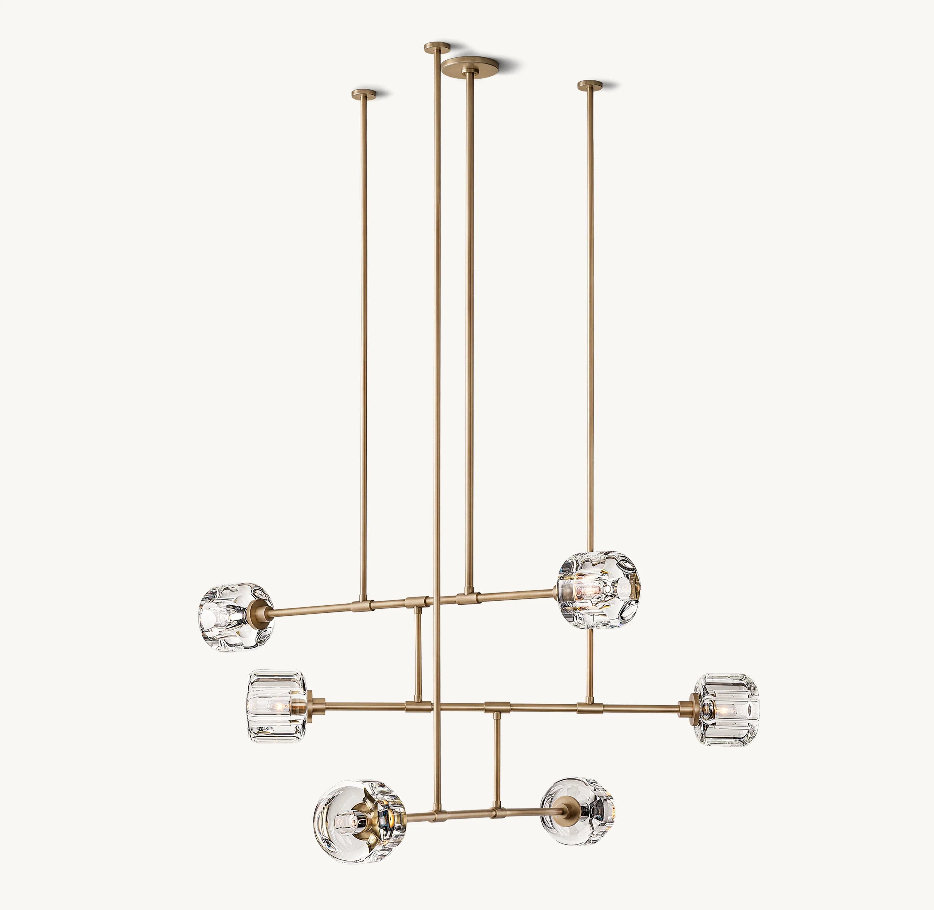 48 Inch Mobile Crystal Chandelier - Demaret