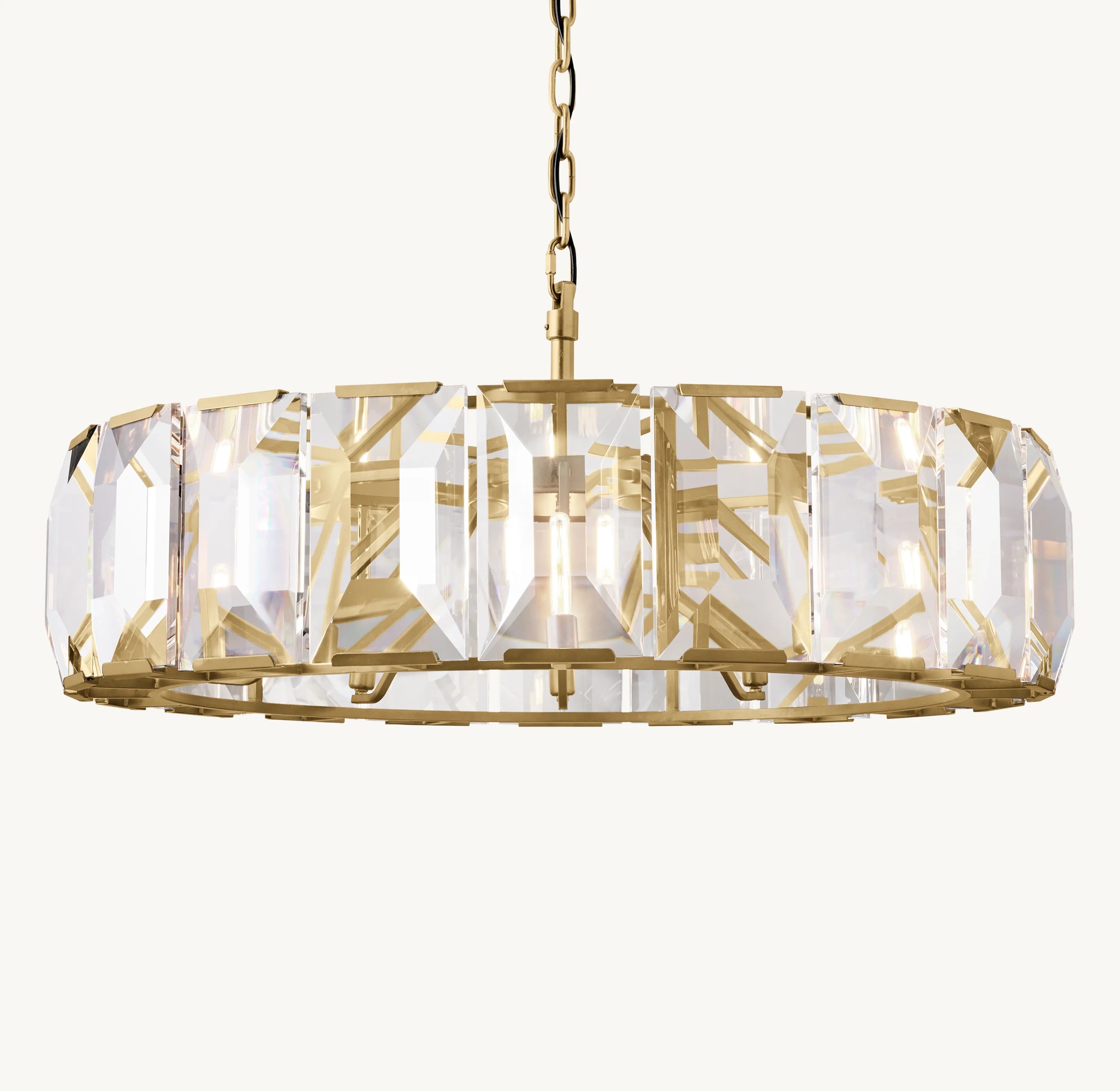 43 Inch Crystal Round Chandelier  – Harlow