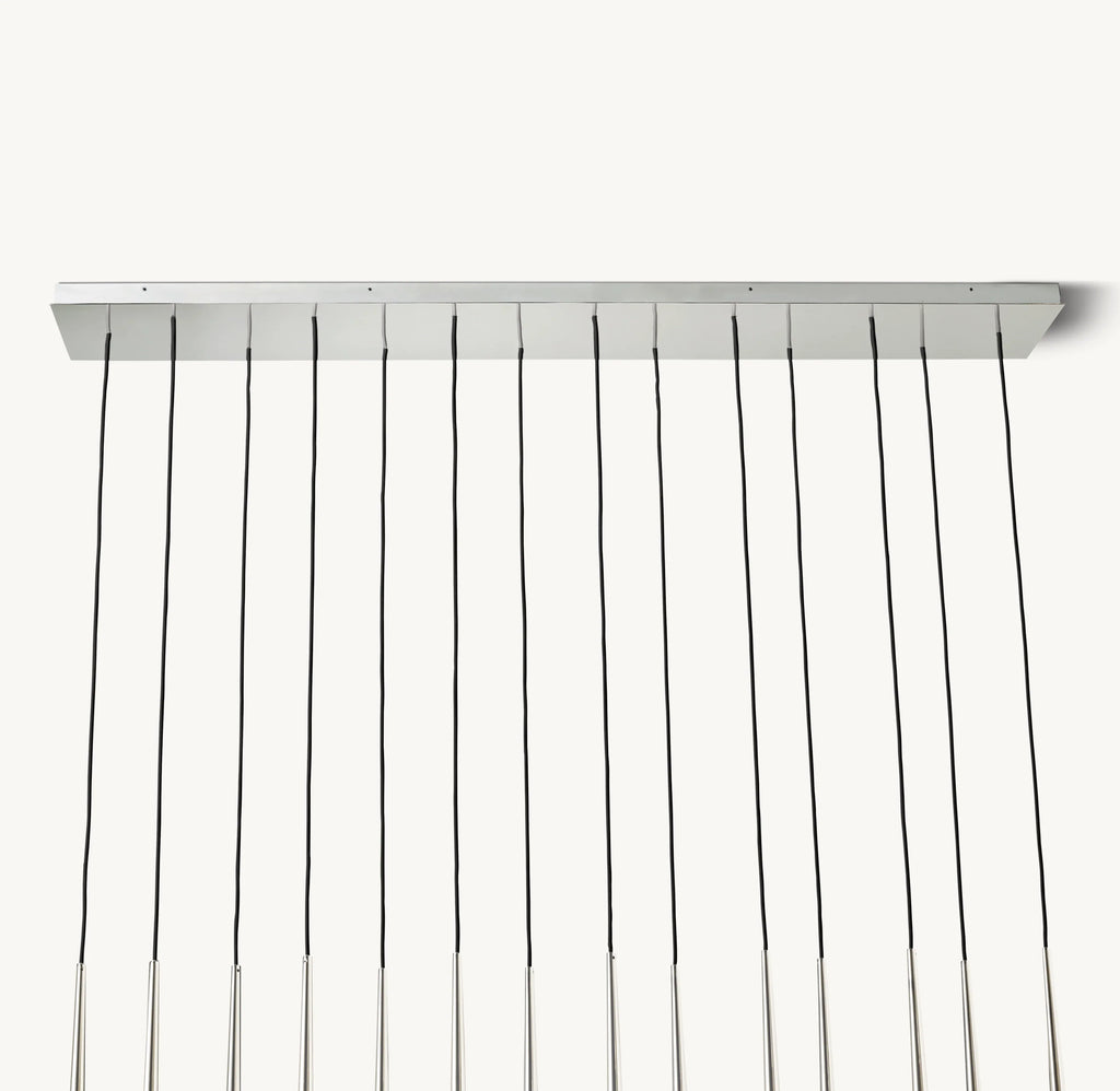 72 Inch Pin Linear Chandelier - Aquitaine