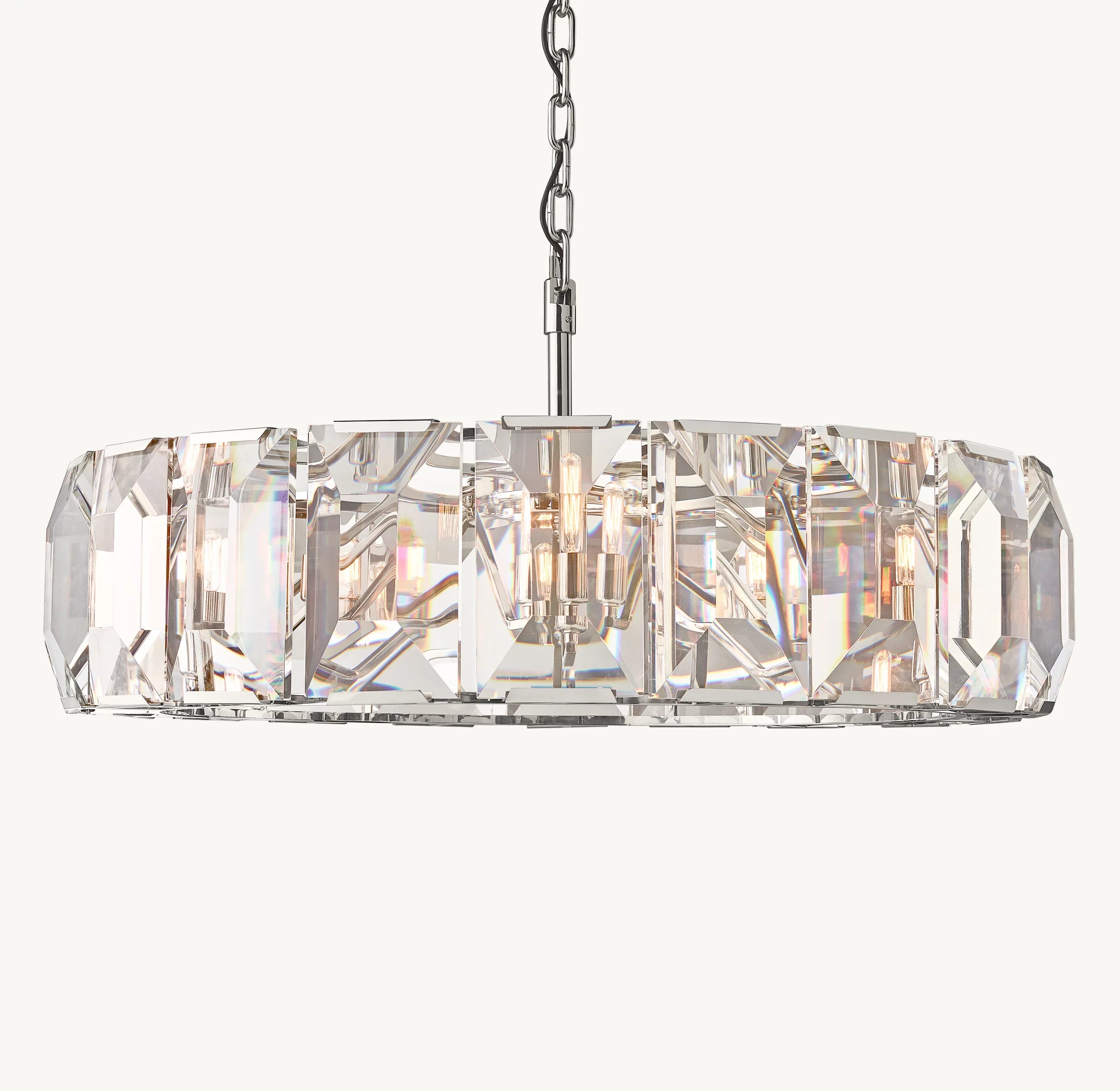 43 Inch Crystal Round Chandelier  – Harlow