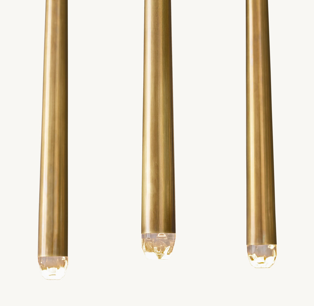 60 Inch Pin Linear Chandelier - Aquitaine