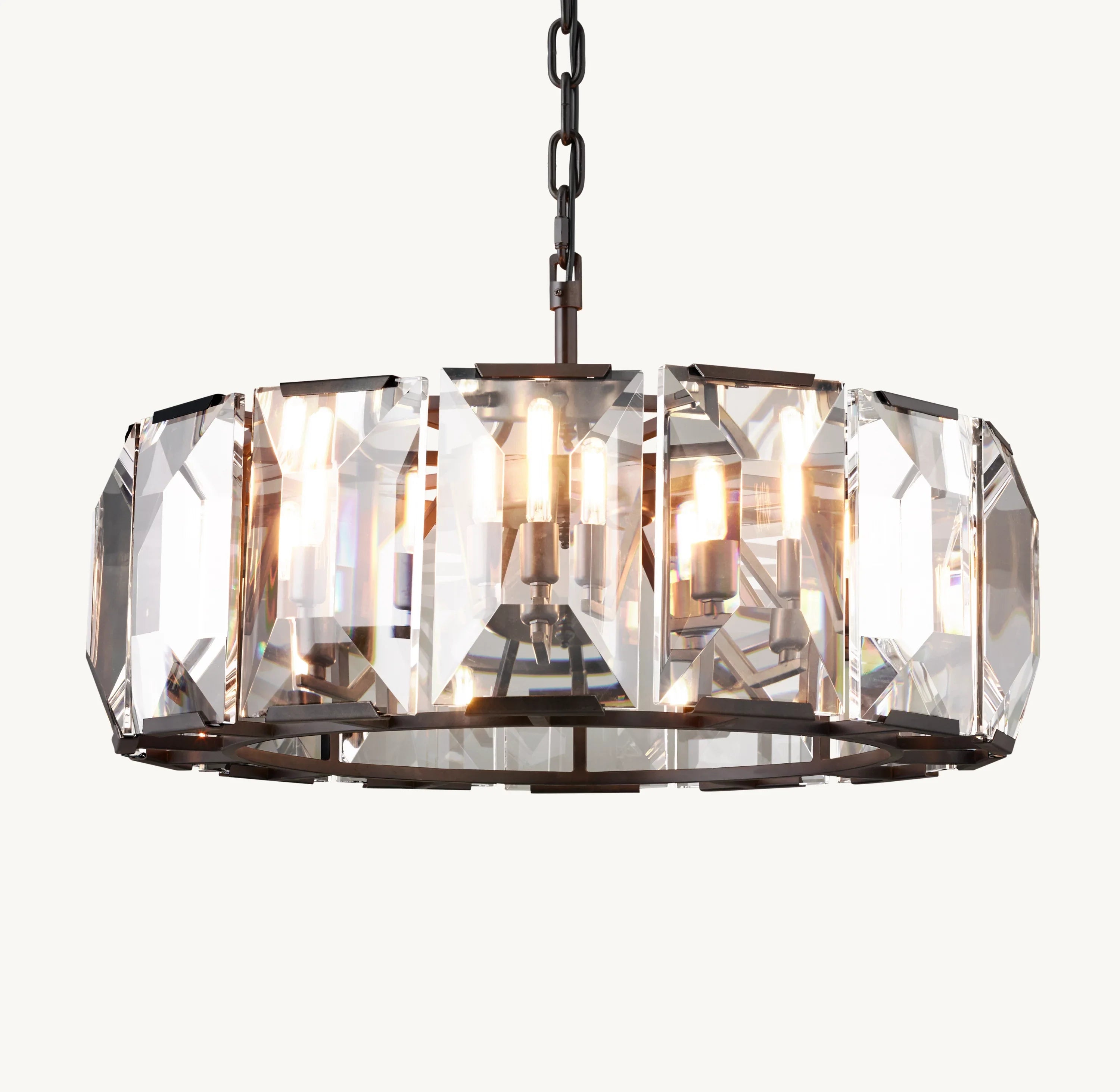 31 Inch Crystal Round Chandelier  – Harlow