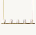 49 Inch Hurricane Candle Linear Chandelier - Pauillac