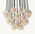 24 Inch Crystal Cluster Chandelier – Boule